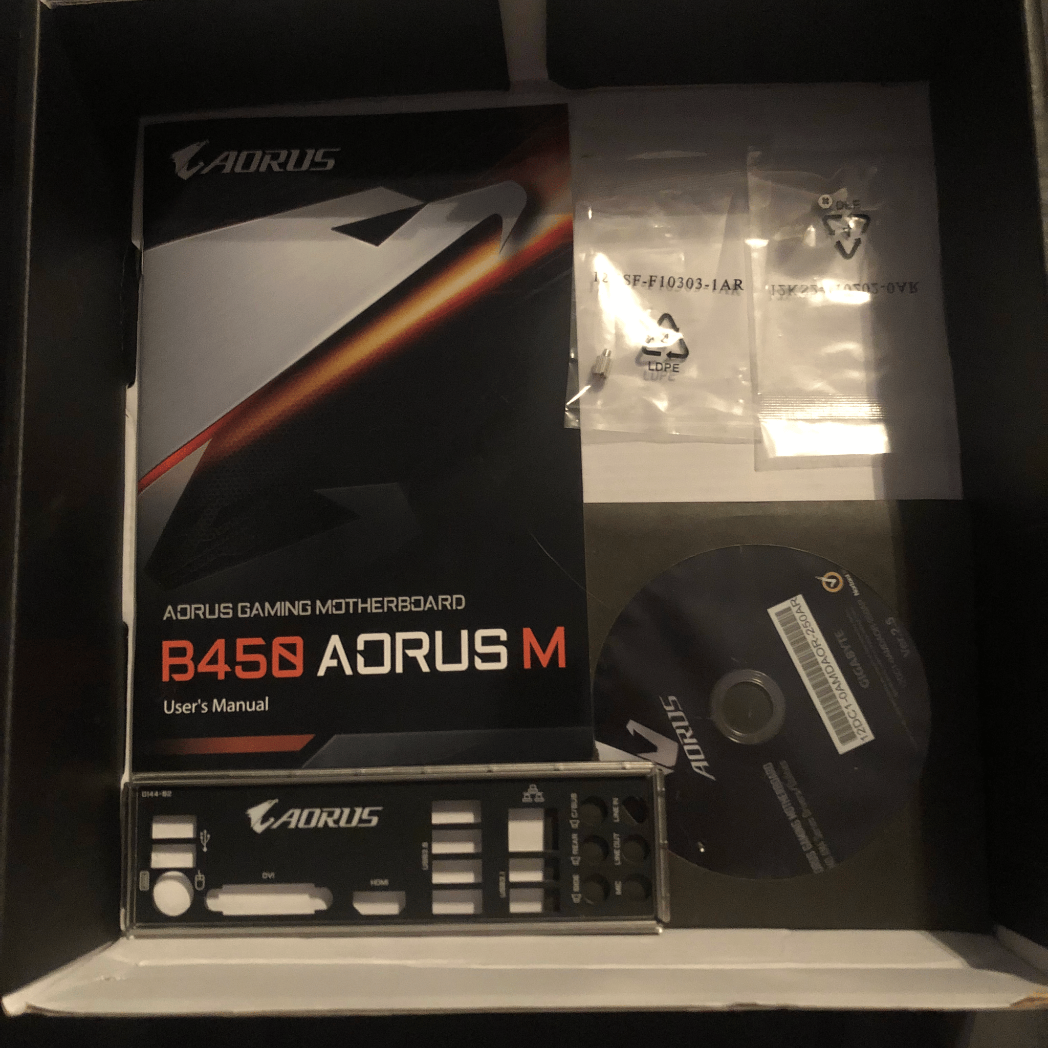 Gigabyte B450 AORUS M Micro ATX AM4 Motherboard
