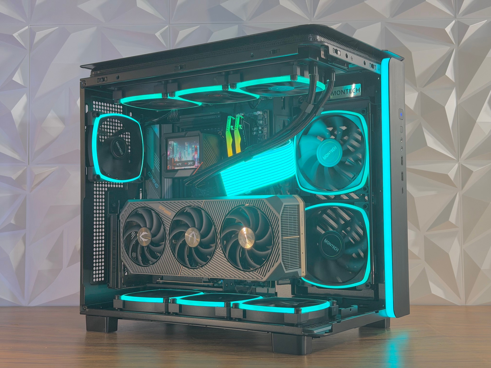 🧊 RTX 5080| Ryzen 7 9850X3D | 32GB RGB | 2TB | Windows 11 Pro “AURORA TITAN” 🧊