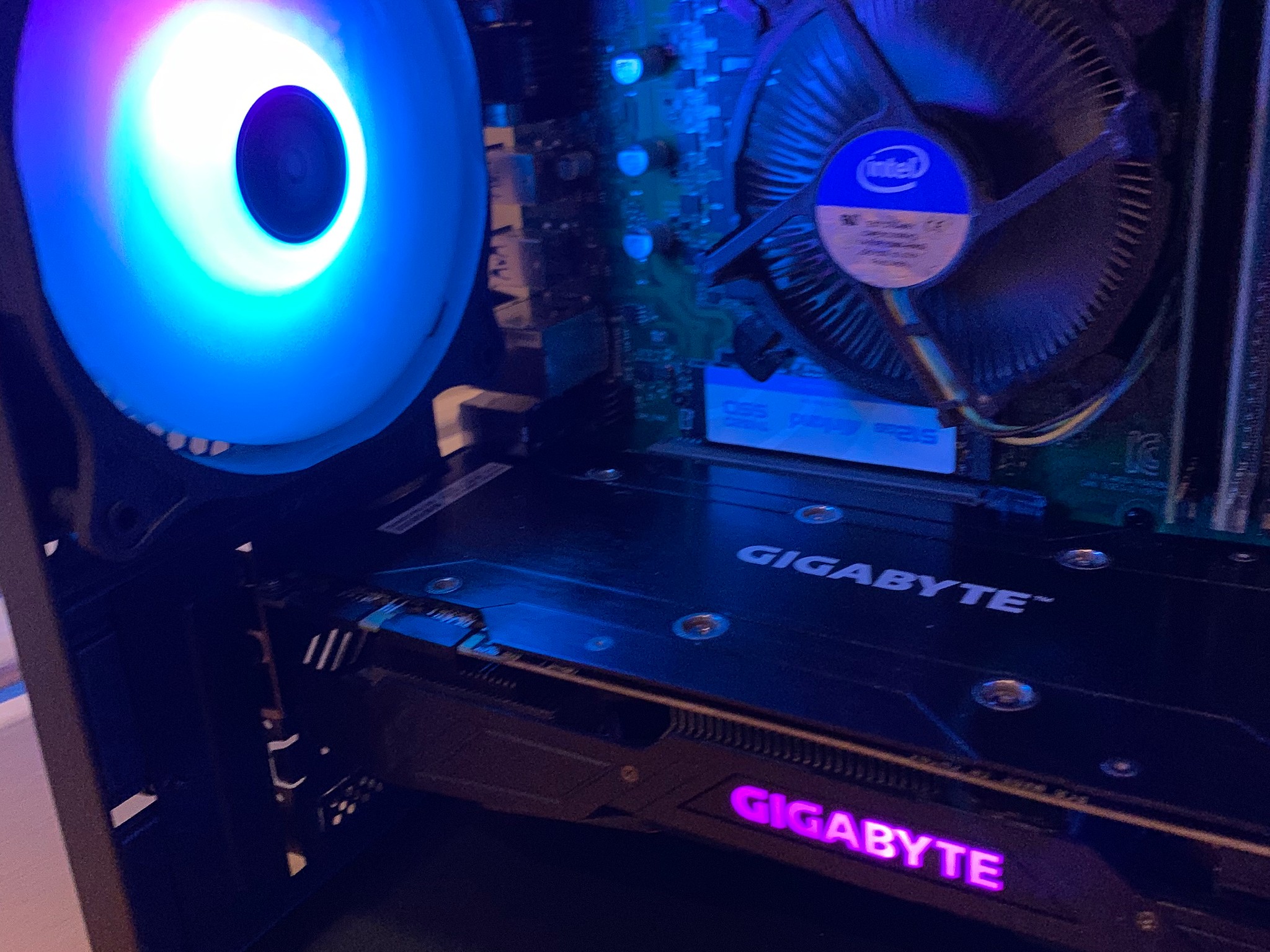 NVIDIA GTX 1070 10100f FORTNITE READY 16GB DDR4 500GB M.2 SSD ARGB LIGHTING WINDOWS 10