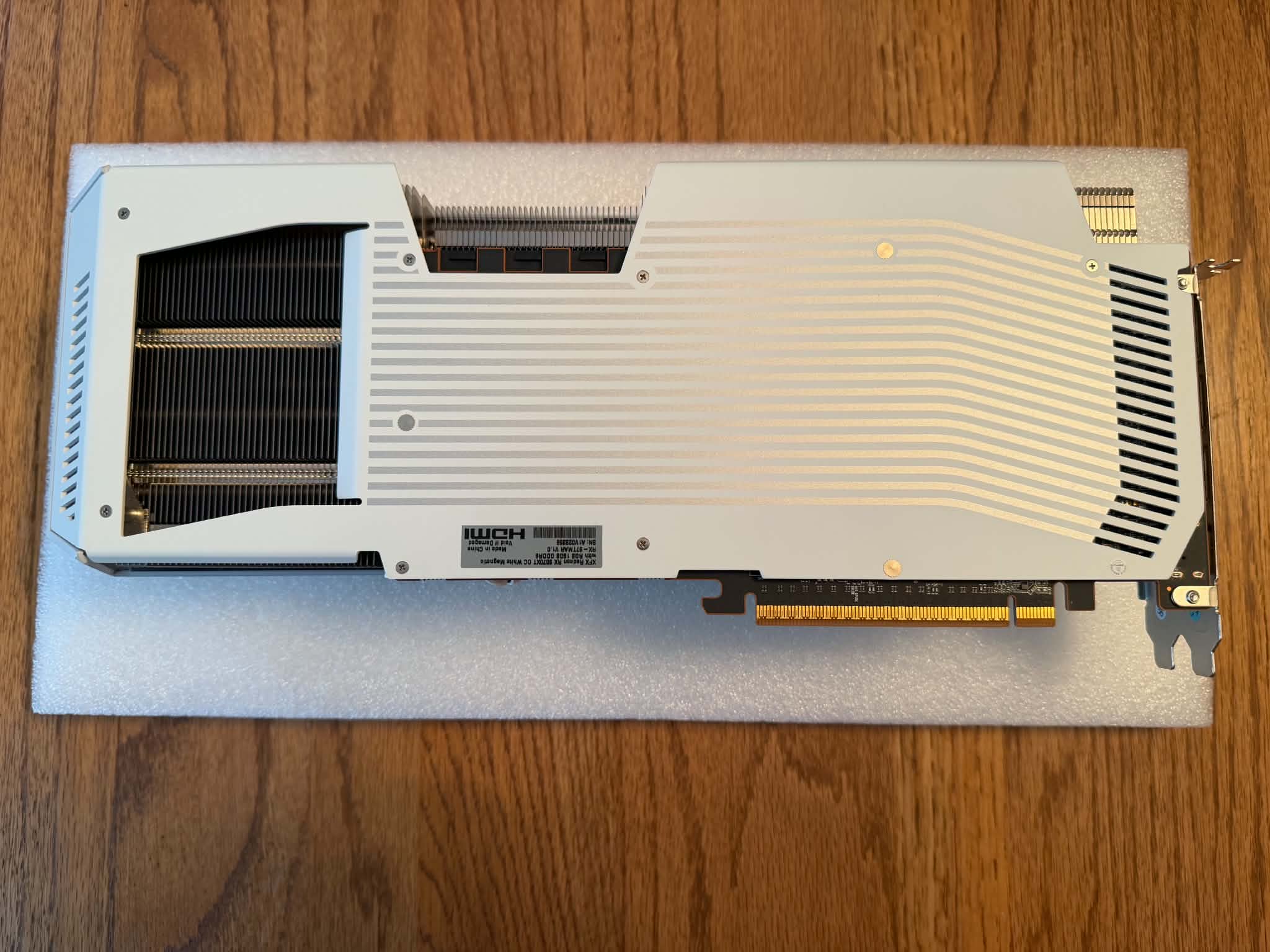 XFX RX 9070XT Magnetic White OC GPU - EXCELLENT CONDITION!
