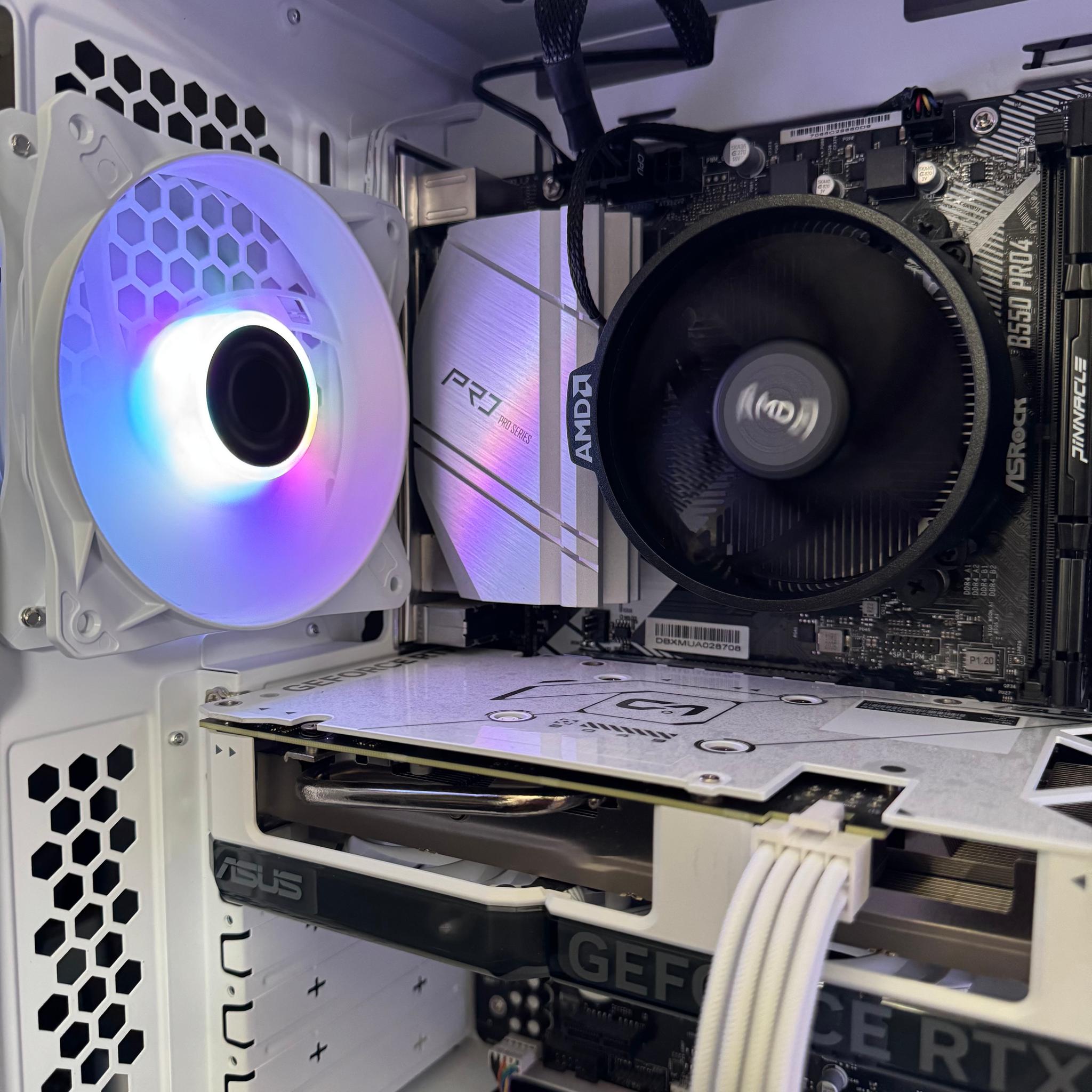 AMD Ryzen 5 5600 | RTX 4060 Ti 8GB | 32GB DDR4 | 1TB NVMe Custom Built Gaming PC