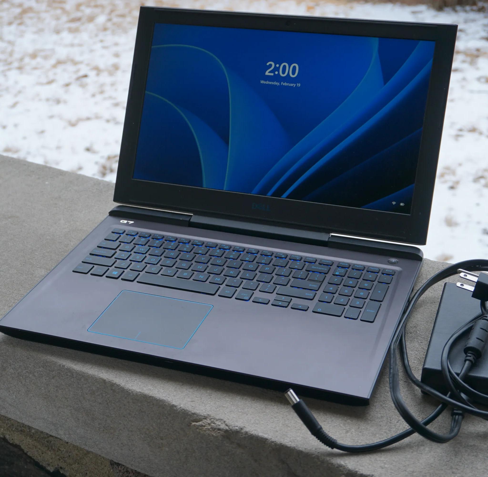 Gaming Laptop Dell G7 7588 | i7-8750H, GTX 1060, 16GB RAM, Windows 11