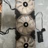 Corsair CO-9050067-WW HD Series, HD120 RGB LED, 120mm High Performance RGB LED PWM 3 fans