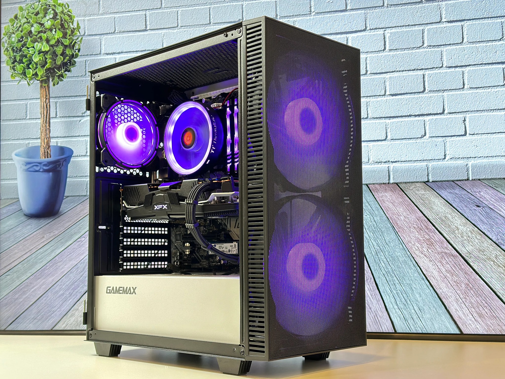 🪀Gaming PC🪀 AMD RX 5600XT 🪀Ryzen 5 4500 6-Core 🪀16GB DDR4 RAM🪀500GB NVME SSD