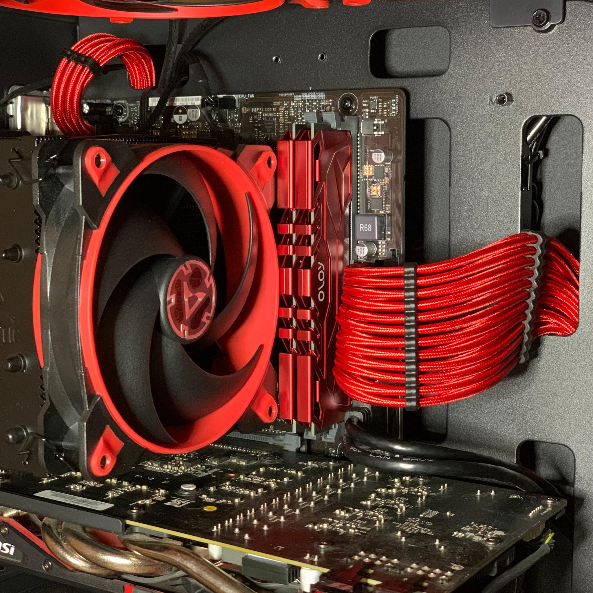 Budget Red/Black Gaming PC (Intel i5 6400 + GTX 980)
