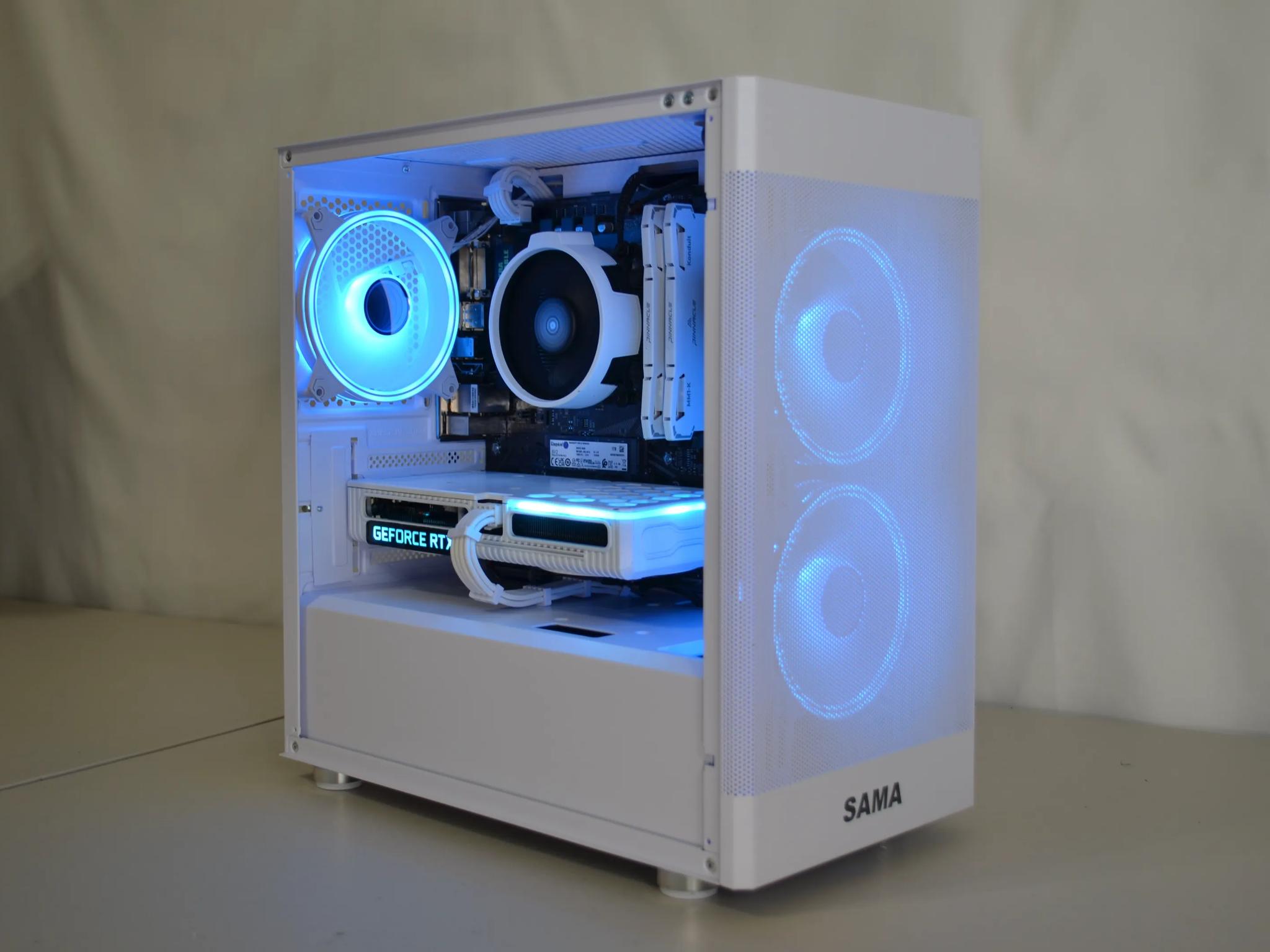 ⚪White Out V3⚪ - RTX 3060ti | Ryzen 7 3700X | 1tb NVMe | Windows 11 FULLY Activated