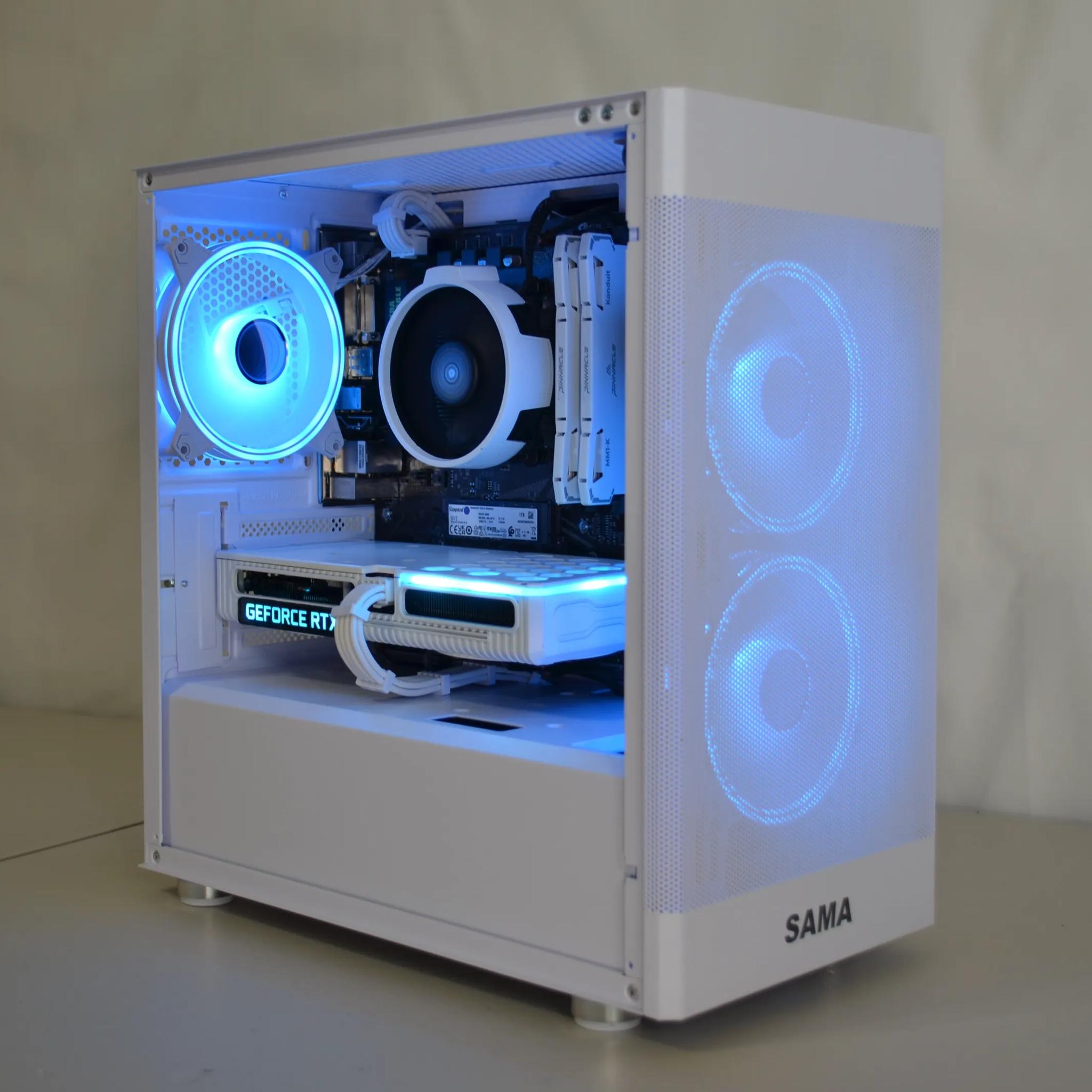 ⚪White Out V3⚪ - RTX 3060ti | Ryzen 7 3700X | 1tb NVMe | Windows 11 FULLY Activated