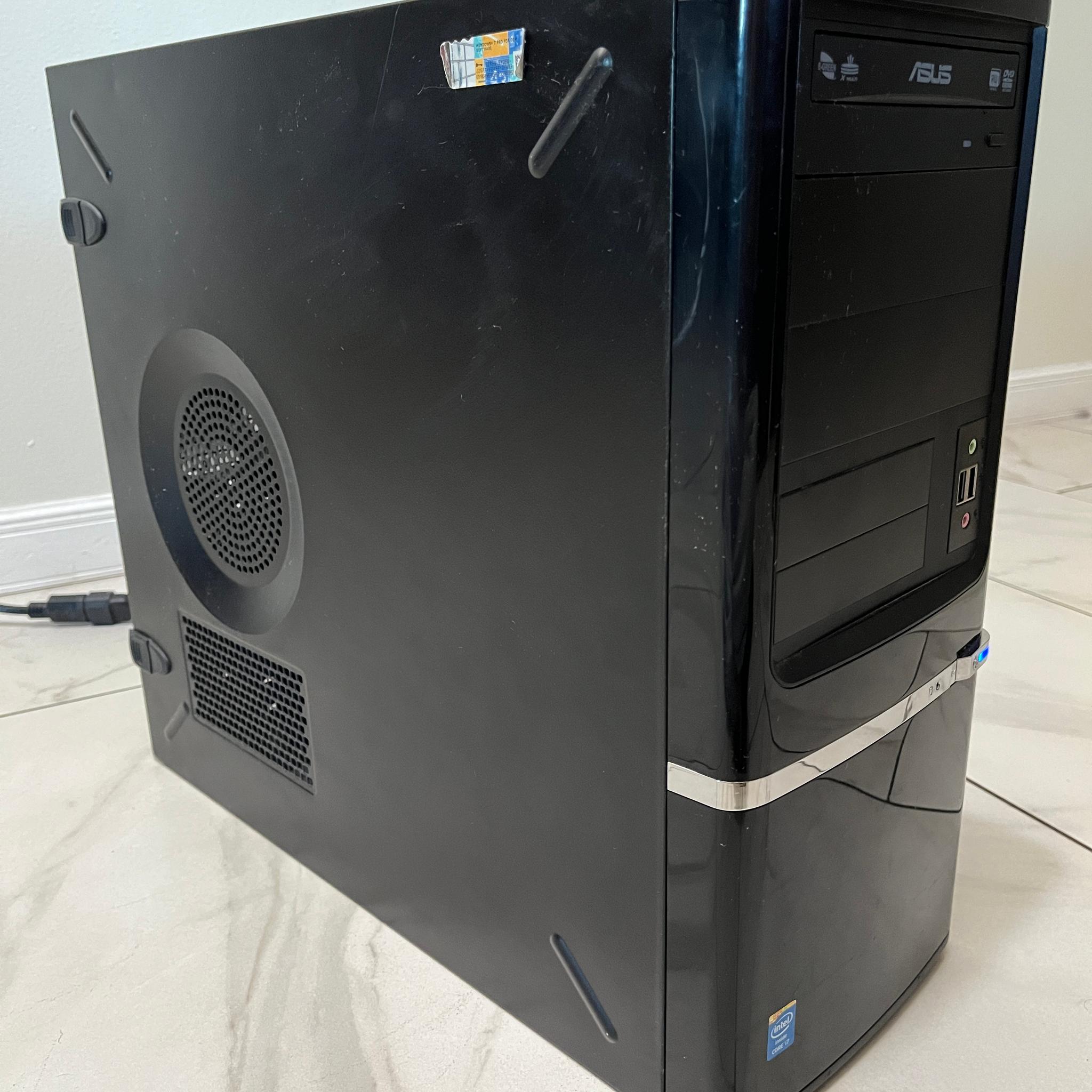 NVIDIA RTX 3070, Intel Core i7-9700f, 16GB RAM, 1TB SSD - High FPS Sleeper Gaming PC w/ Wi-Fi & BT