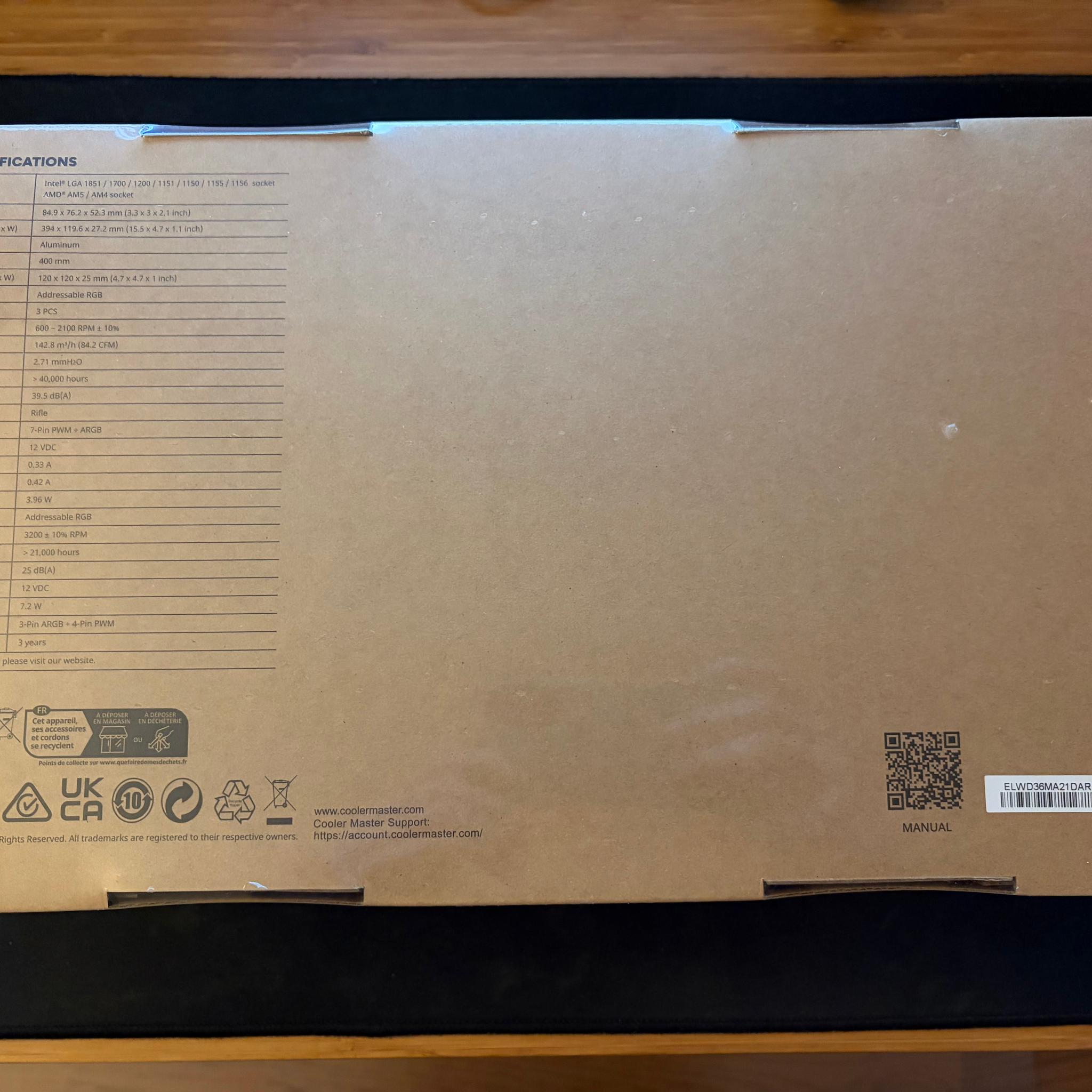 Cooler Master 360 Elite Liquid CPU Liquid Cooler