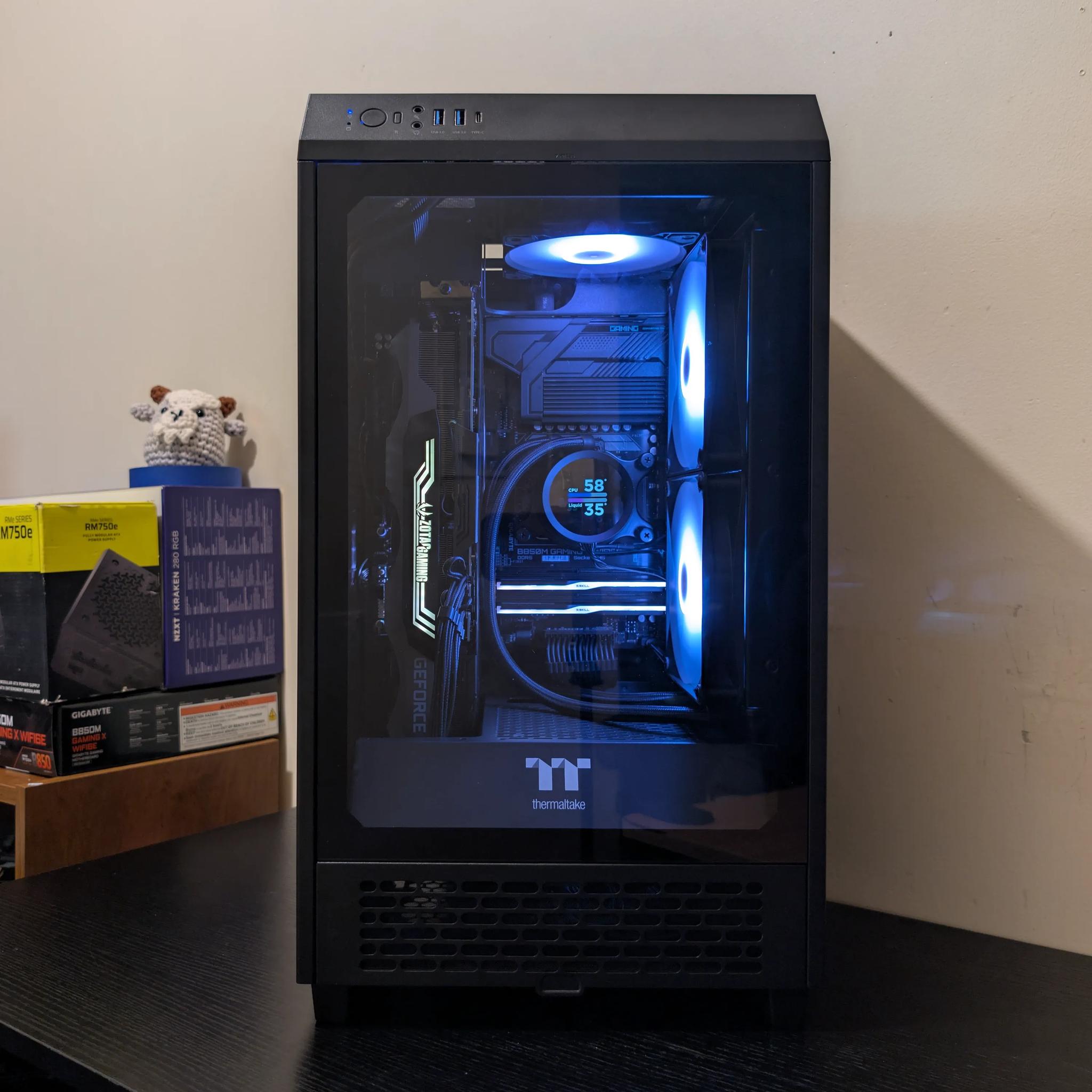 🔥1440p Gaming Beast | RTX 3080 12GB | Ryzen 9600X | 1TB SSD | 32GB RAM | WiFi 6 & Bluetooth ⬛🔥