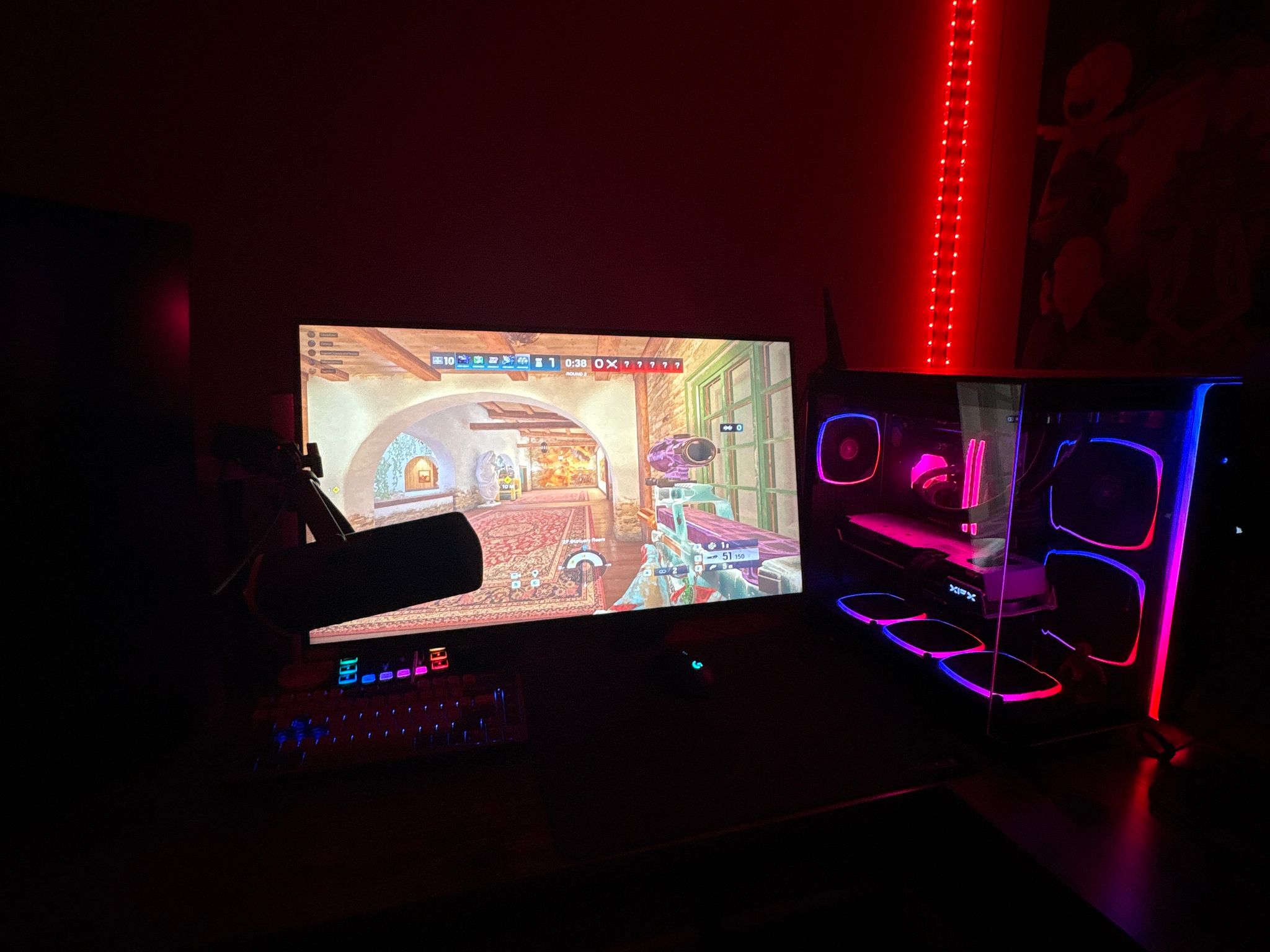 Custom Gaming PC Build 7800 XT RYZEN 5 9600x 32gb DDR5