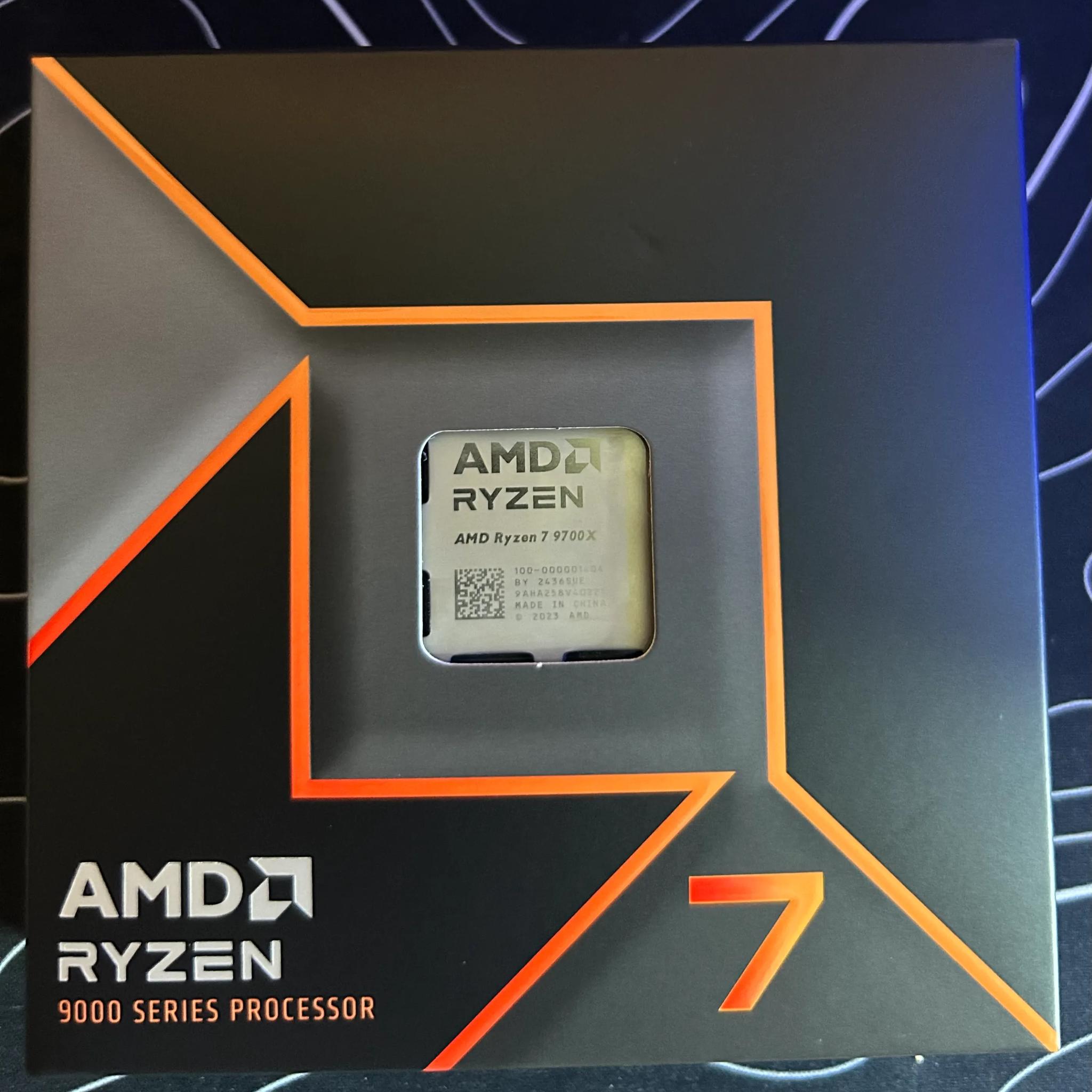 AMD Ryzen 7 9700X AM5 8-Core Boxed Processor