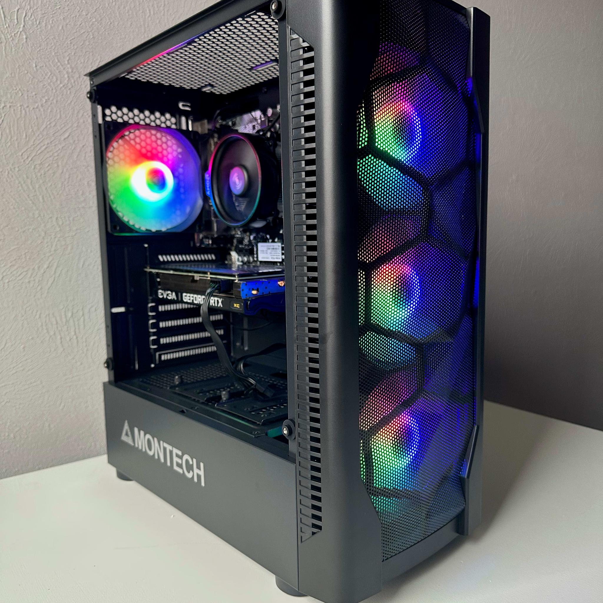 "Nitro" RTX 3060 + Ryzen 5500, 16gb RAM Custom Gaming PC