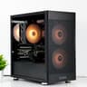 ⚫ Black Gaming PC – RTX 3060 TI, Ryzen 5 3600, 16GB RAM, 500GB SSD - WiFi, BlueTooth ⚫