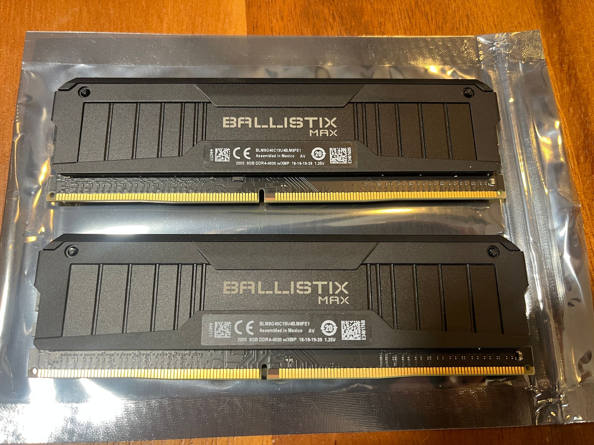 Crucial Ballistix Max 16GB (2x8GB) RAM DDR4 4000MHz BLM8G40C18U4B.M8FE1