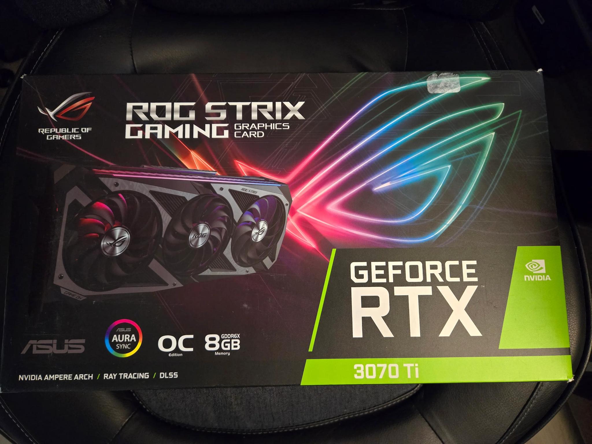 ASUS ROG Strix RTX 3070 Ti 8GB OC Edition