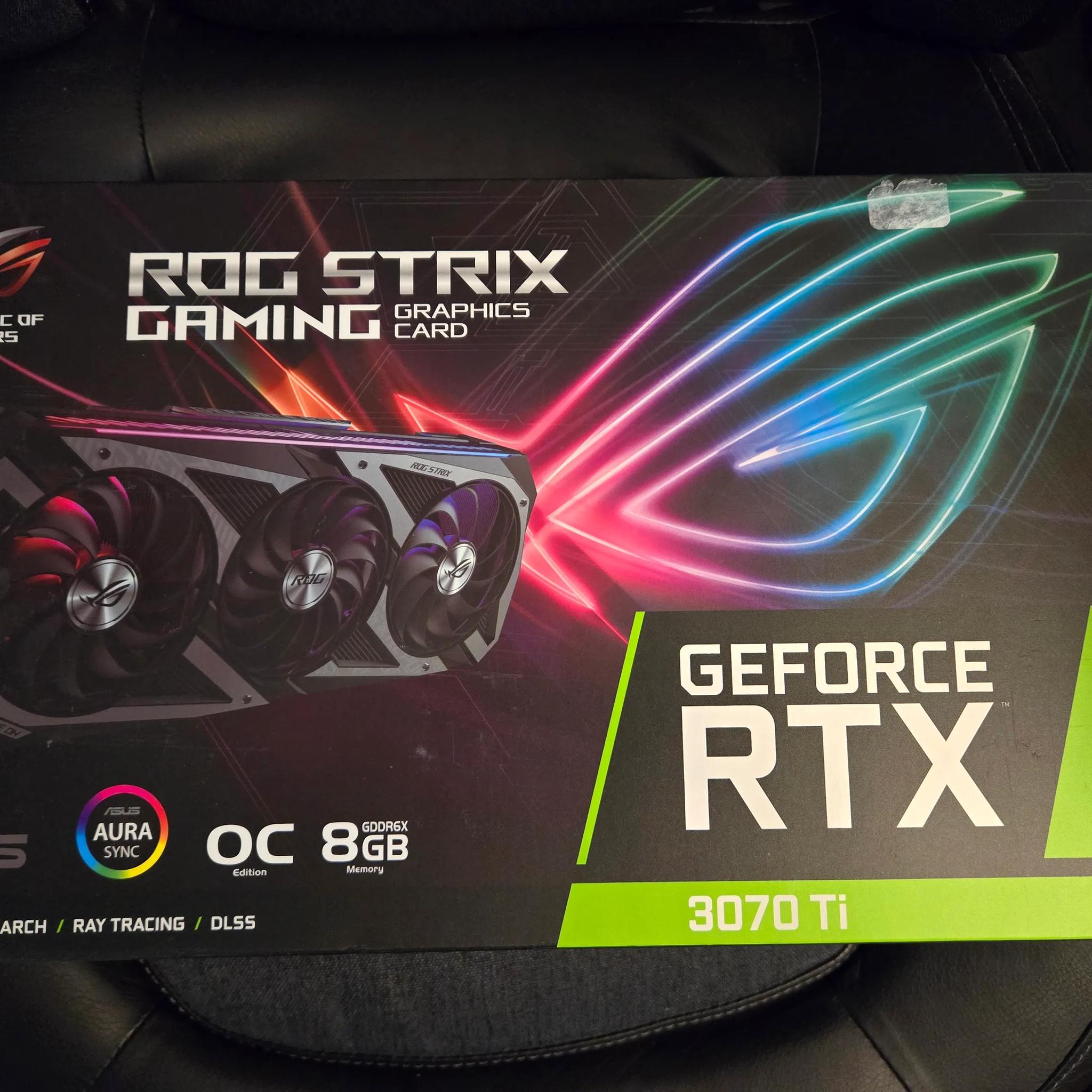 ASUS ROG Strix RTX 3070 Ti 8GB OC Edition
