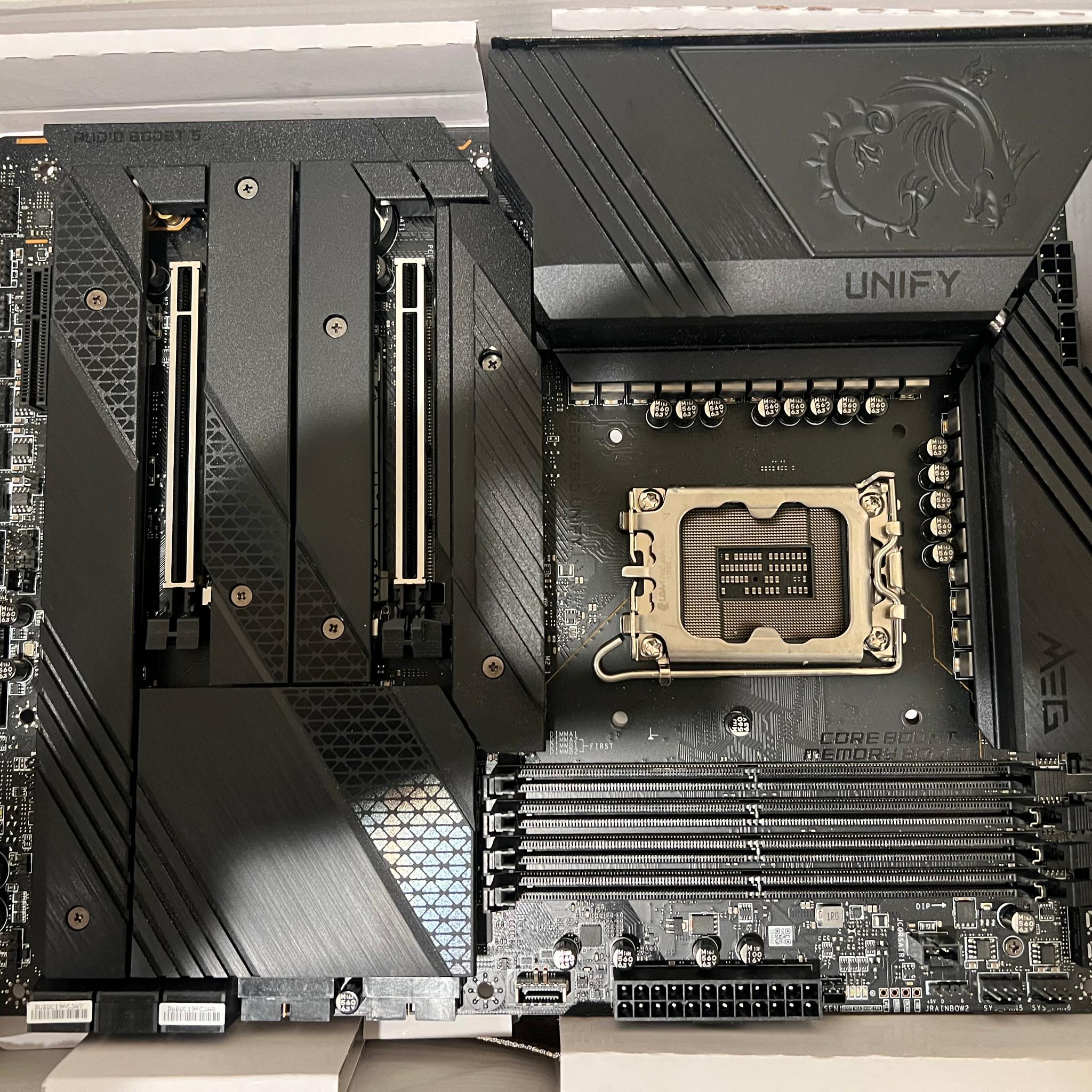 MSI MEG Z690 Unify Intel LGA 1700 DDR5 Motherboard