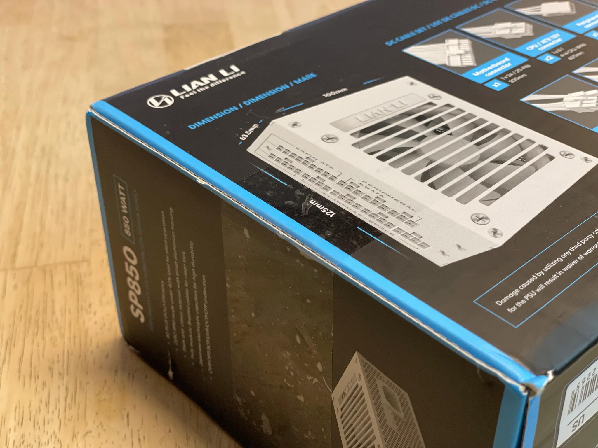 Brand New! Lian Li SP850 80+ Gold SFX White PSU