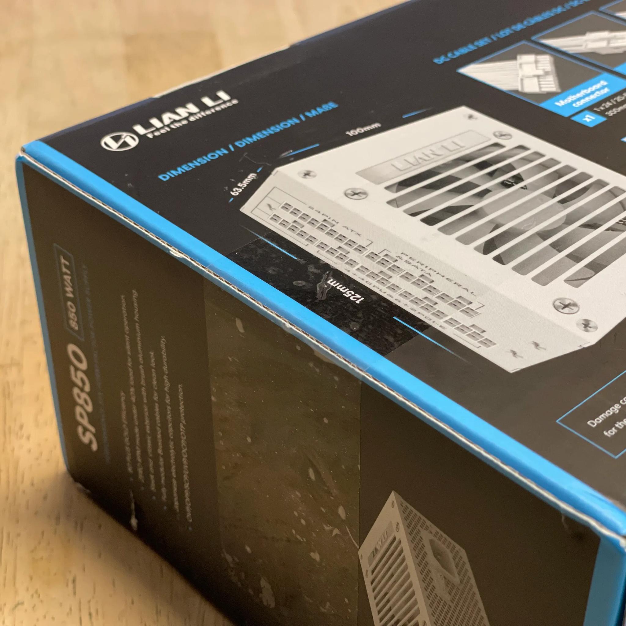 Brand New! Lian Li SP850 80+ Gold SFX White PSU