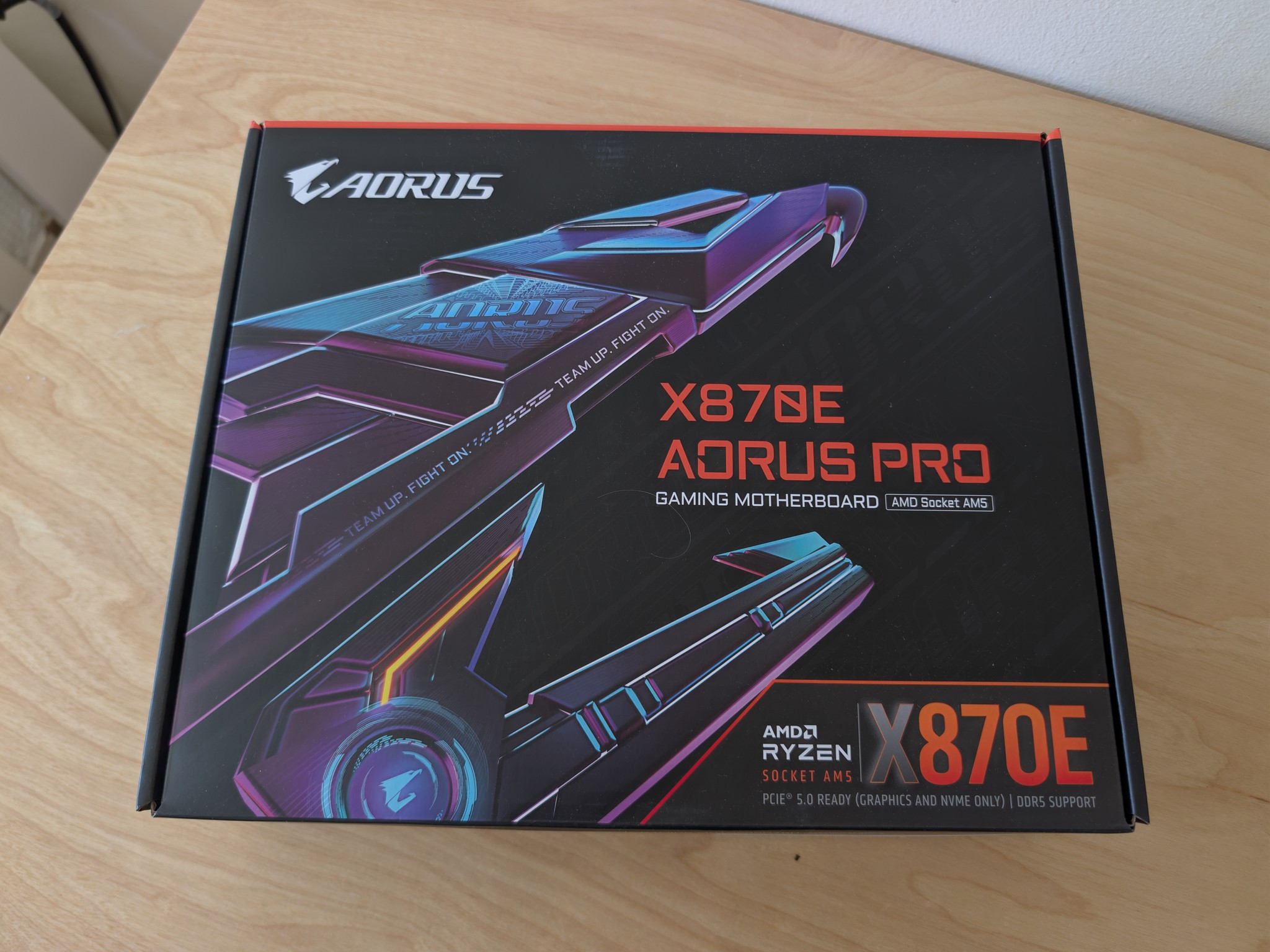 Brand New Gigabyte X870E AORUS PRO | AM5 | DDR5 | PCIe 5.0 | WiFi 7 | USB4 | Ryzen 9000 Ready