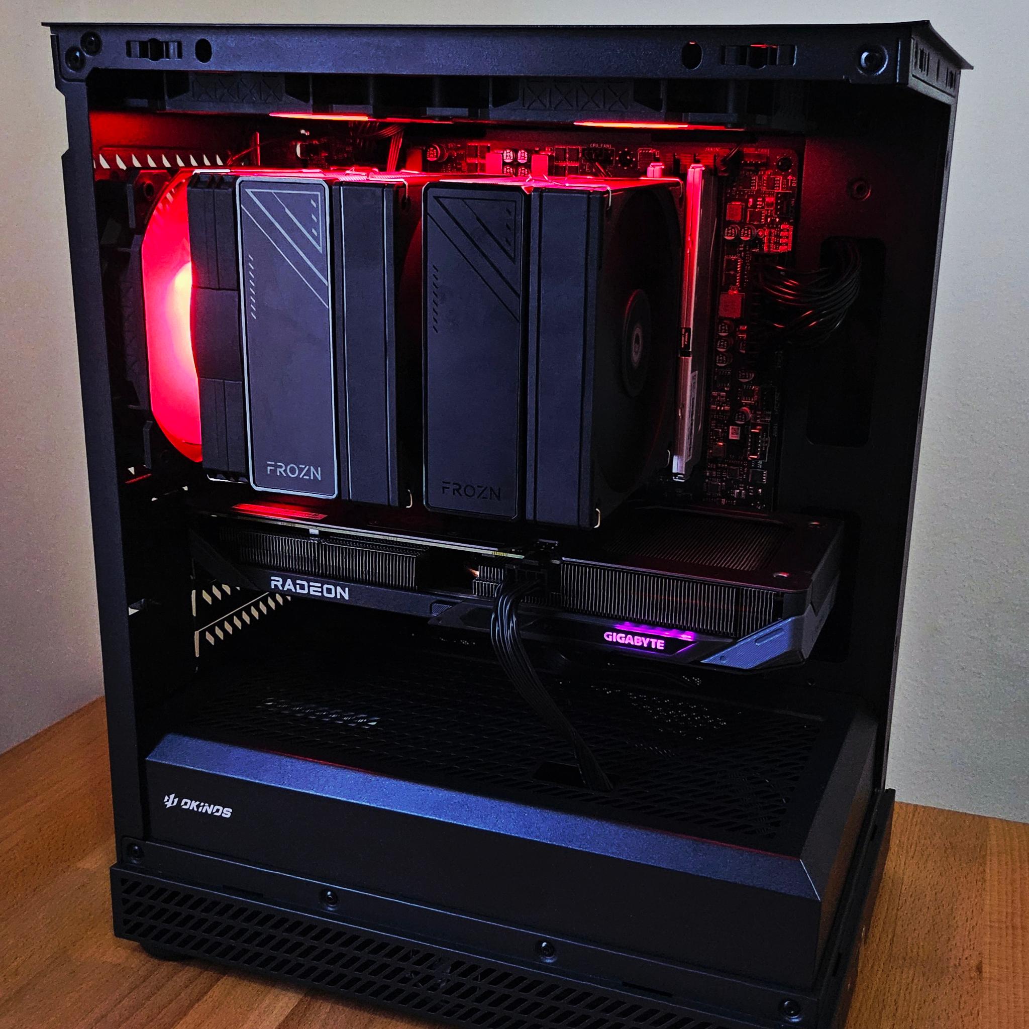 Custom Steam PC | Ryzen 5 5500X3D | 9060 XT 8GB | SteamOS | Controller Included