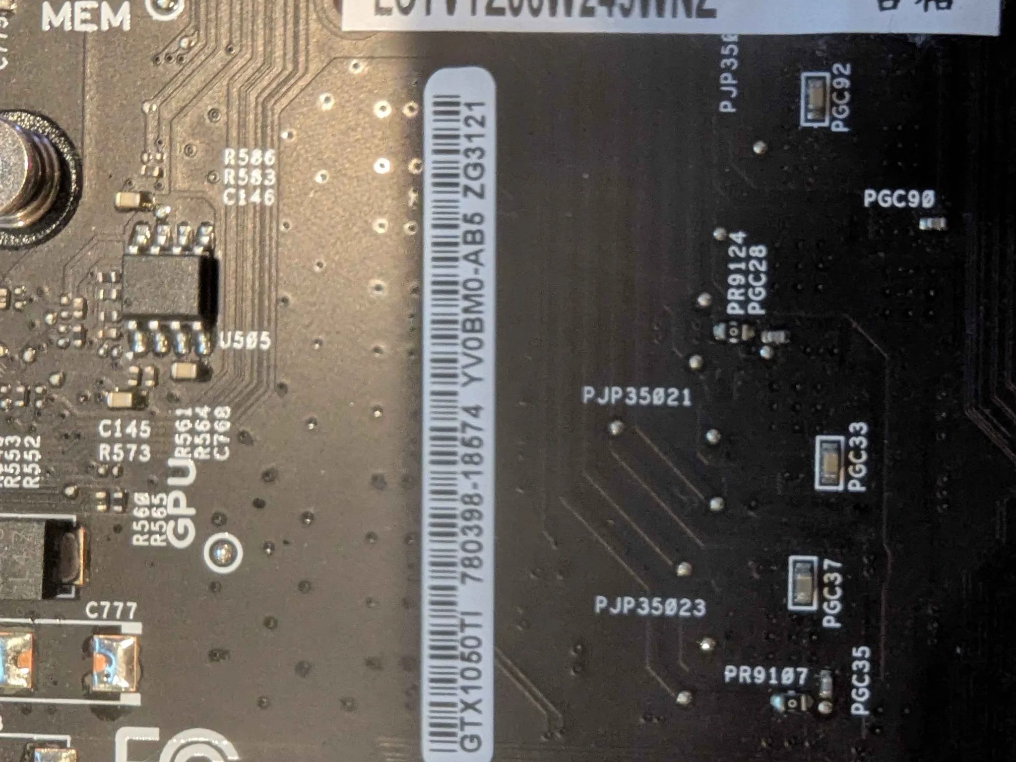 ASUS GTX 1050TI