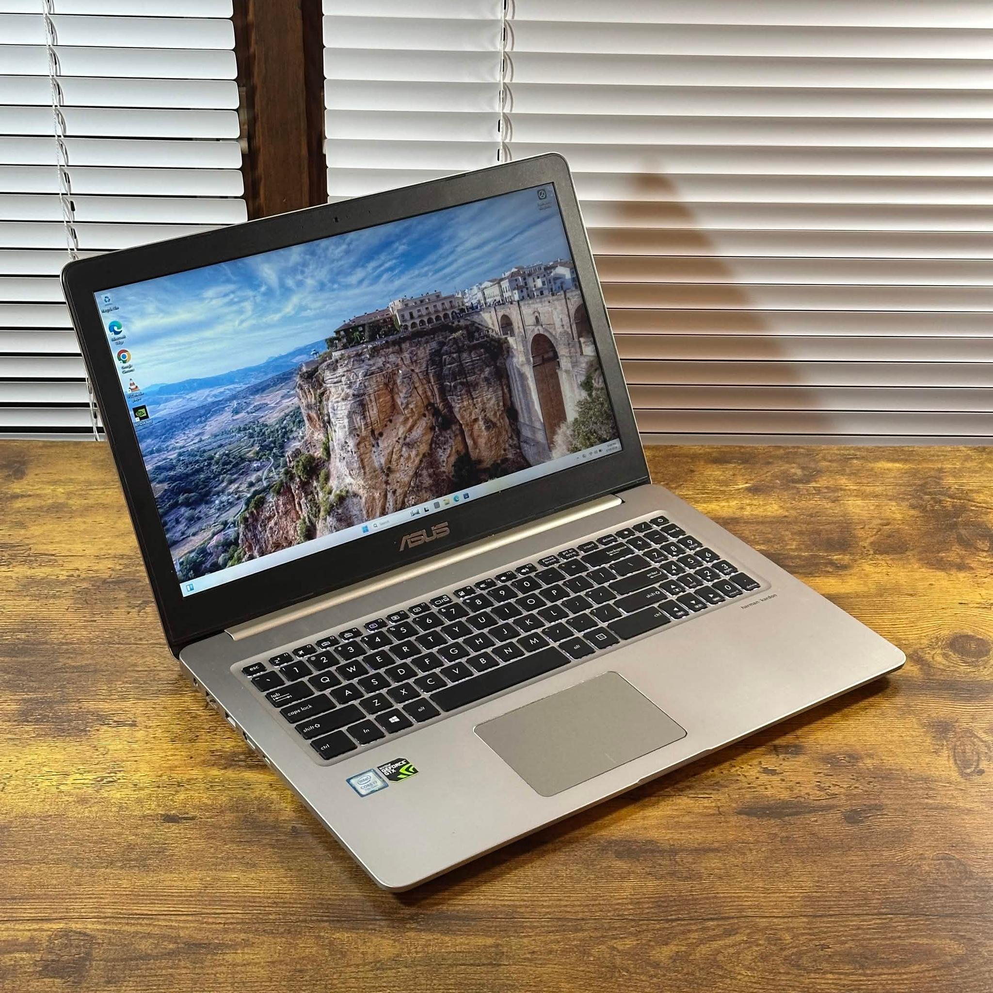 Asus M580V | Intel i7 7700HQ | GTX 1050 4GB | 16GB DDR4 | 1.2TB Storage | Windows 11 | Gaming Laptop