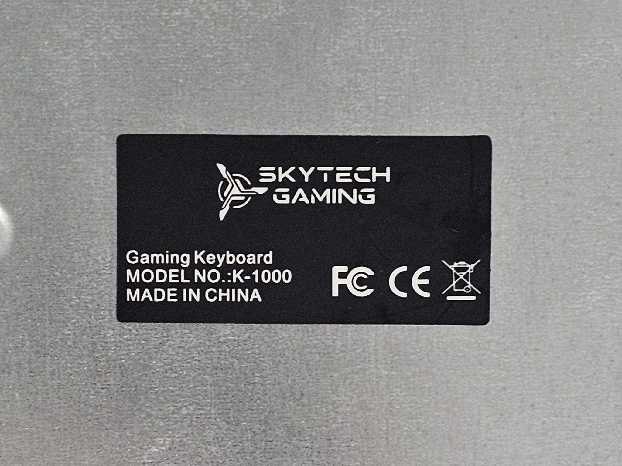Skytech Gaming K-1000 Gaming Keyboard - Black Wired