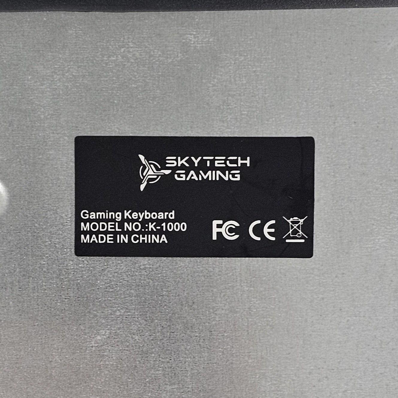 Skytech Gaming K-1000 Gaming Keyboard - Black Wired