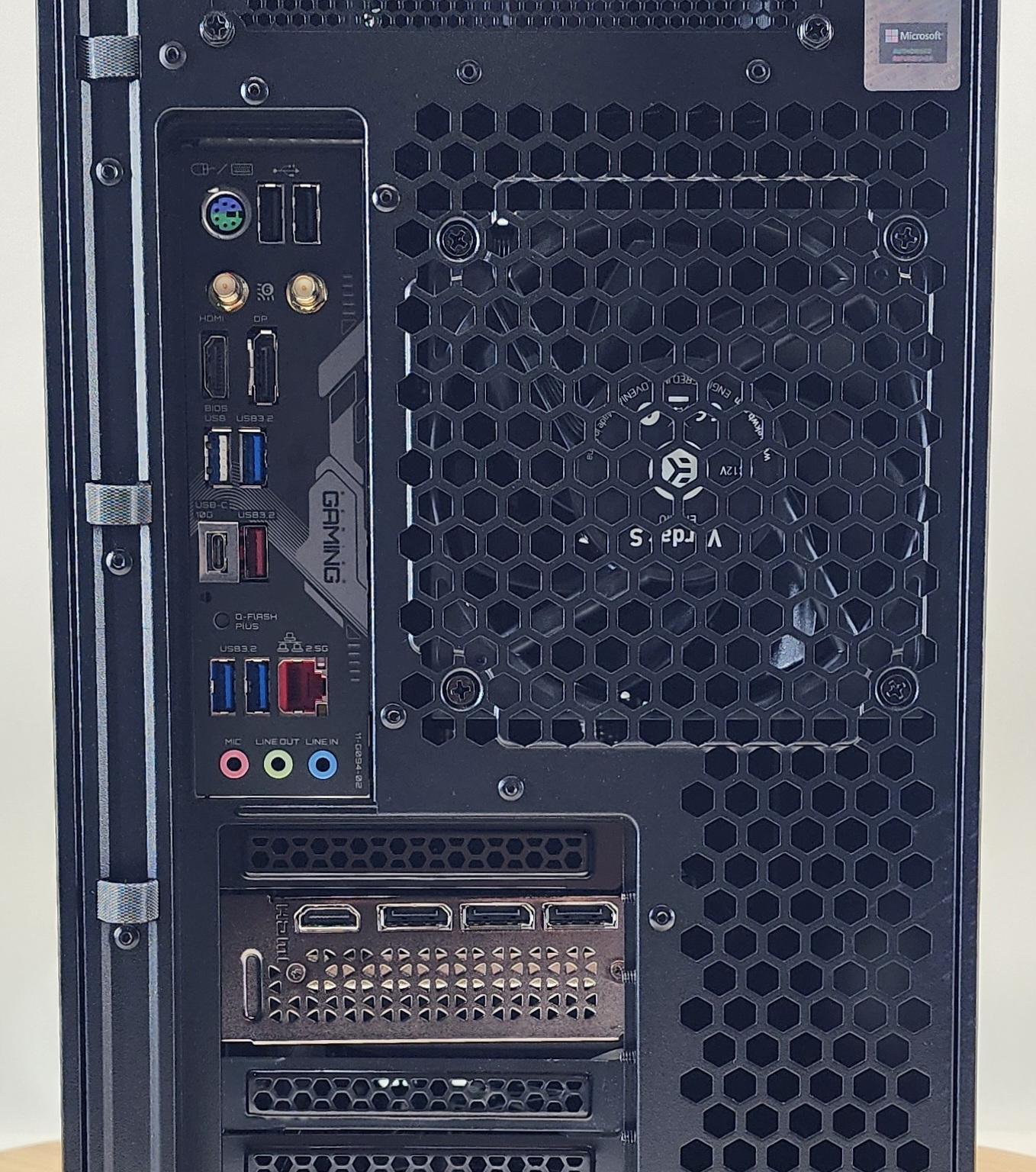 Gaming PC Ryzen 7 7700 32GB RAM 1TB SSD RTX 5070 12GB Windows 11 Computer