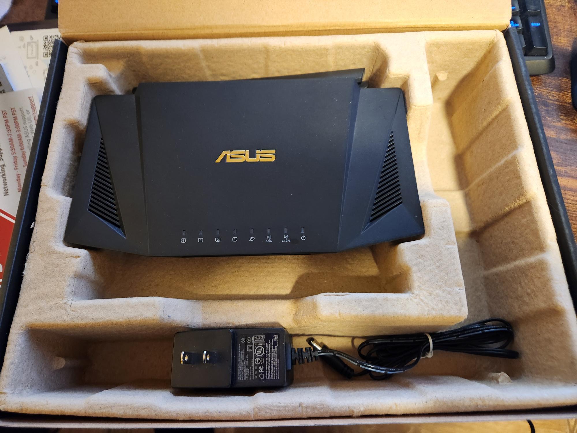 ASUS RT-AX56U Smart Wi-Fi 6 (802.11ax) Router