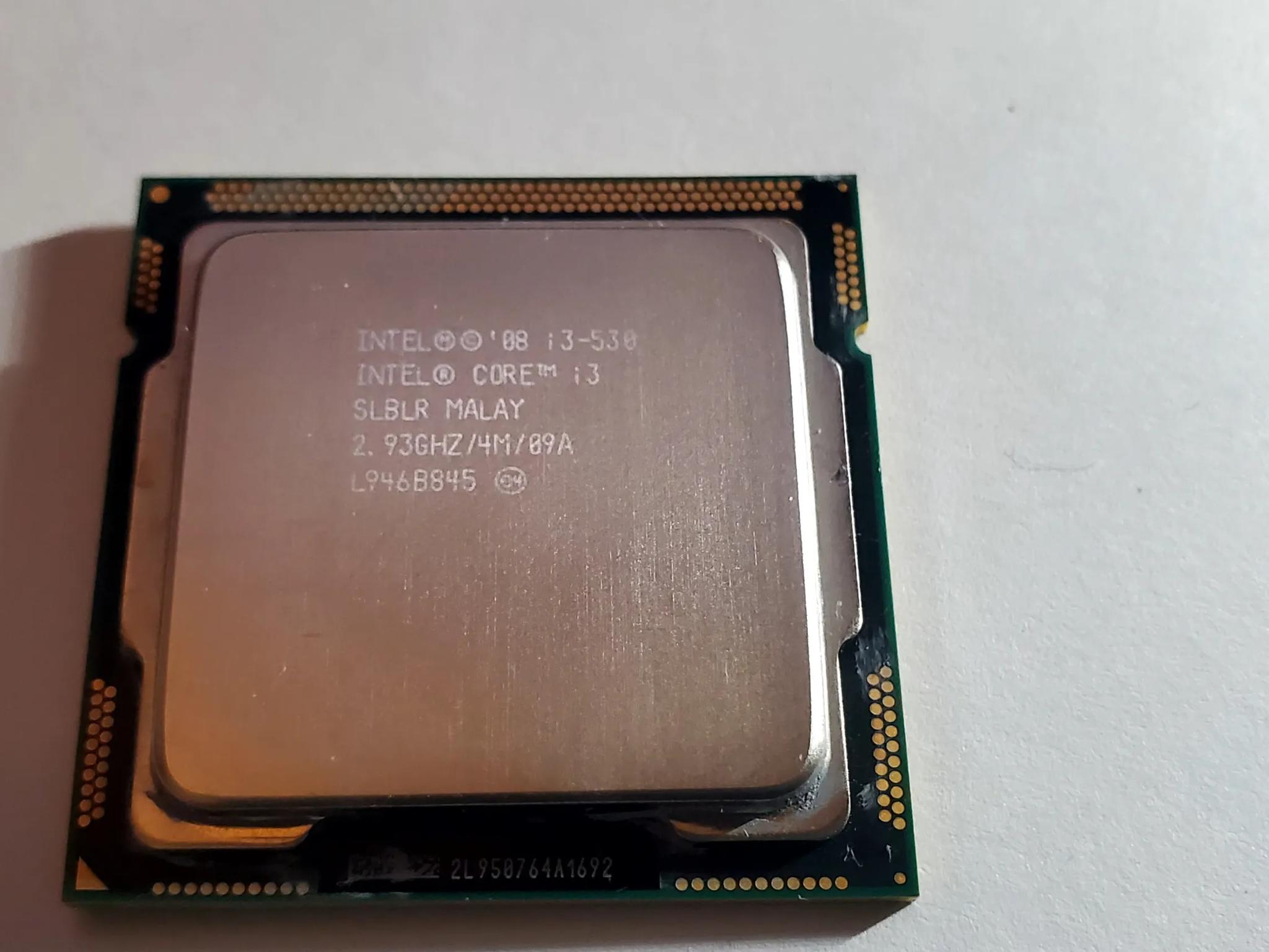 Intel Core i3-530 2.93GHz Dual-Core (BX80616I3530) Processor