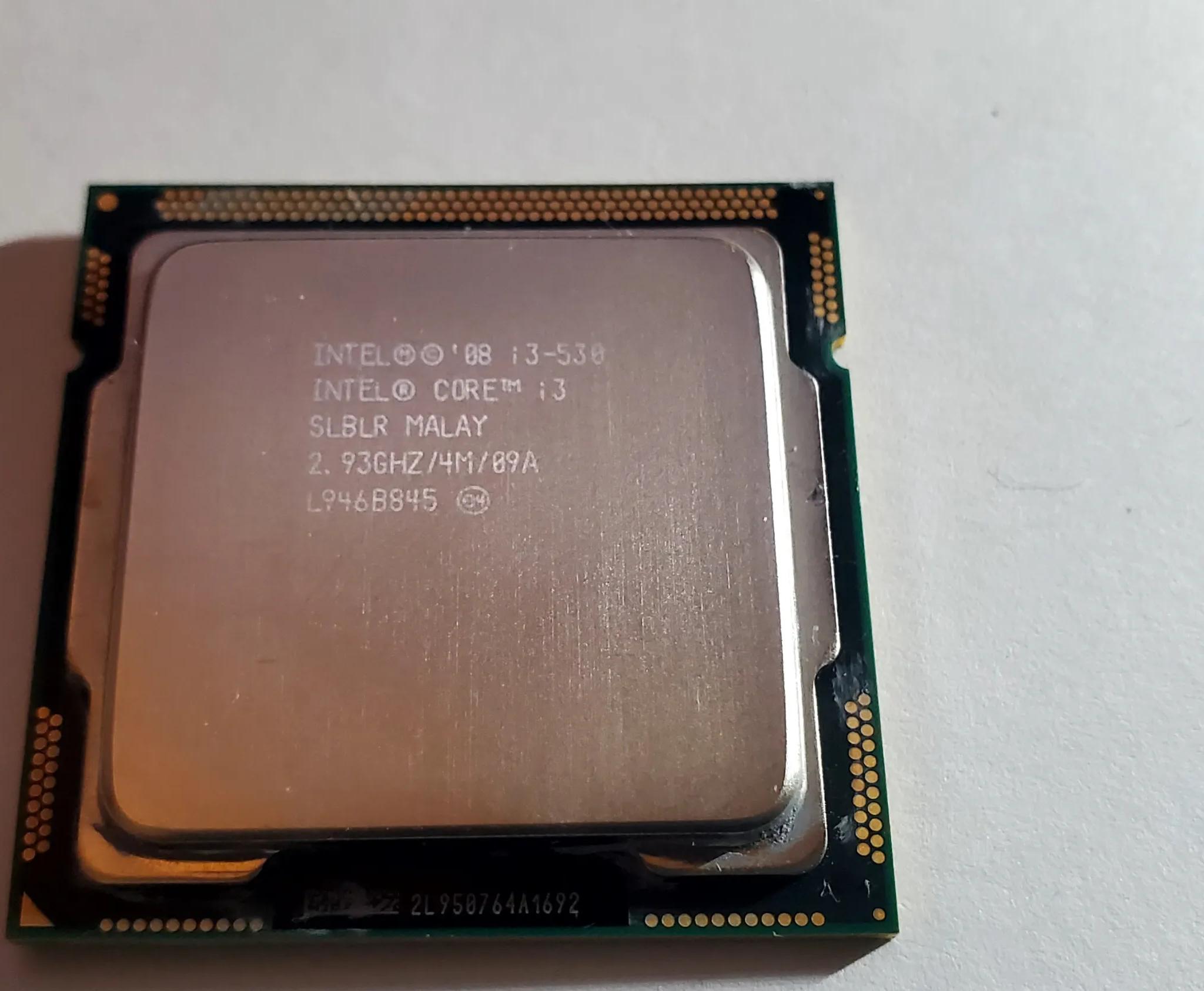 Intel Core i3-530 2.93GHz Dual-Core (BX80616I3530) Processor