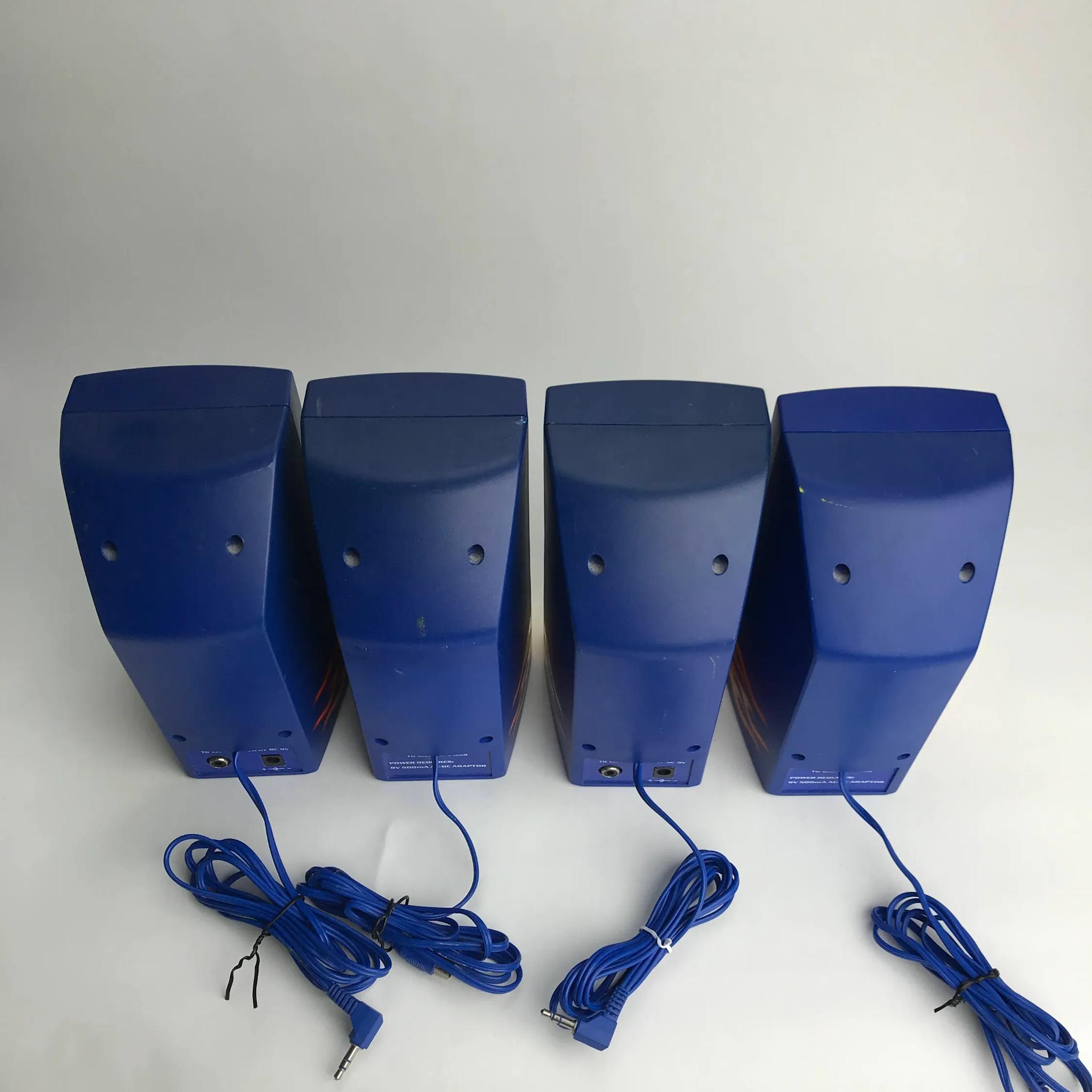 2 pairs! Vintage Hot Wheels Speakers | Patriot Computers EHC333P |