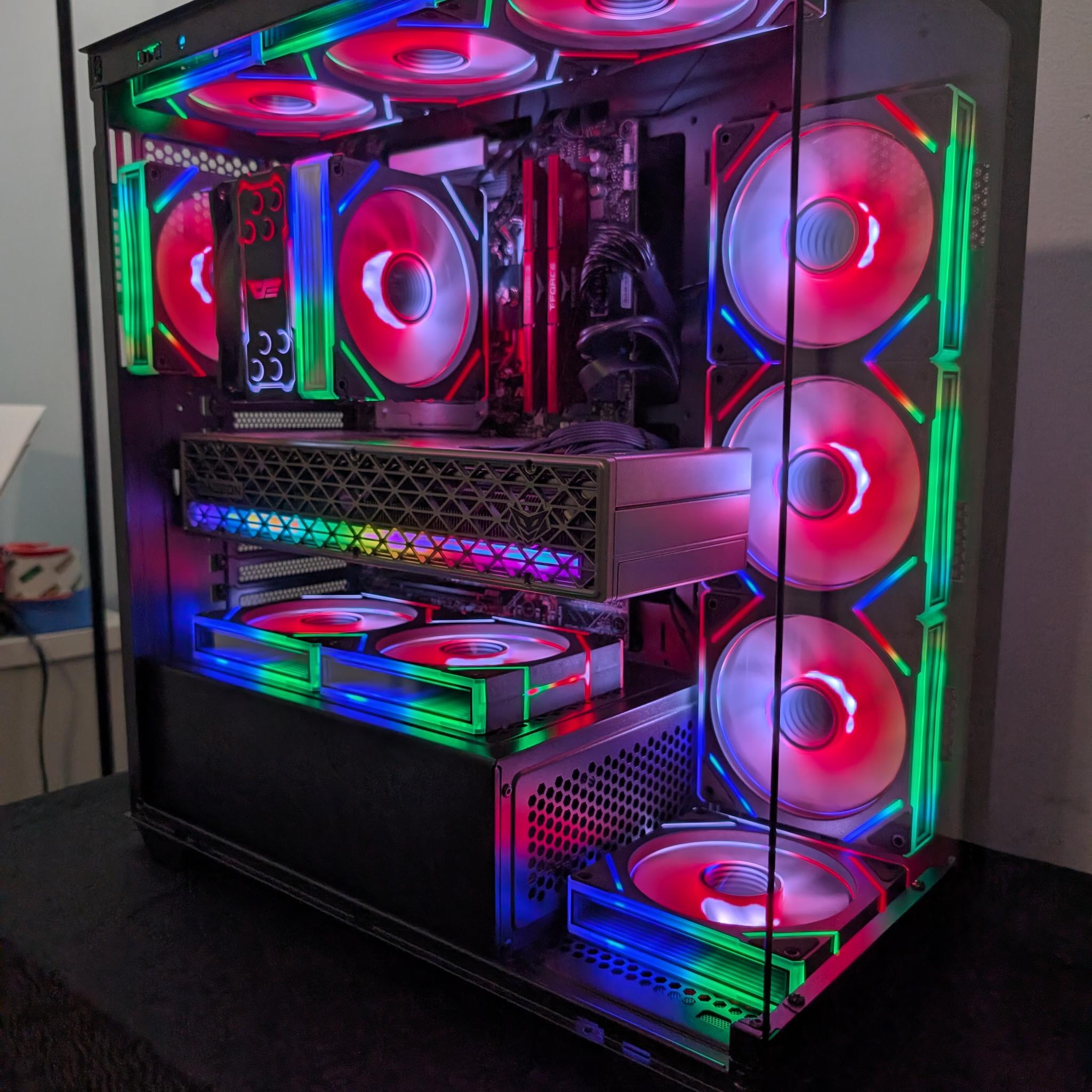 Radeon RX 9070 XT Custom Gaming PC-Ryzen 5 7600X3D-32GB DDR5 6000-1 TB NVME