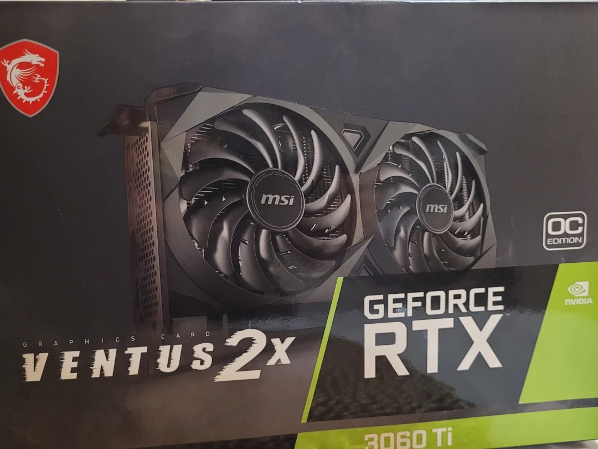 RTX 3060 Ti VENTUS 2X 8G OCV1 LHR Like new !!