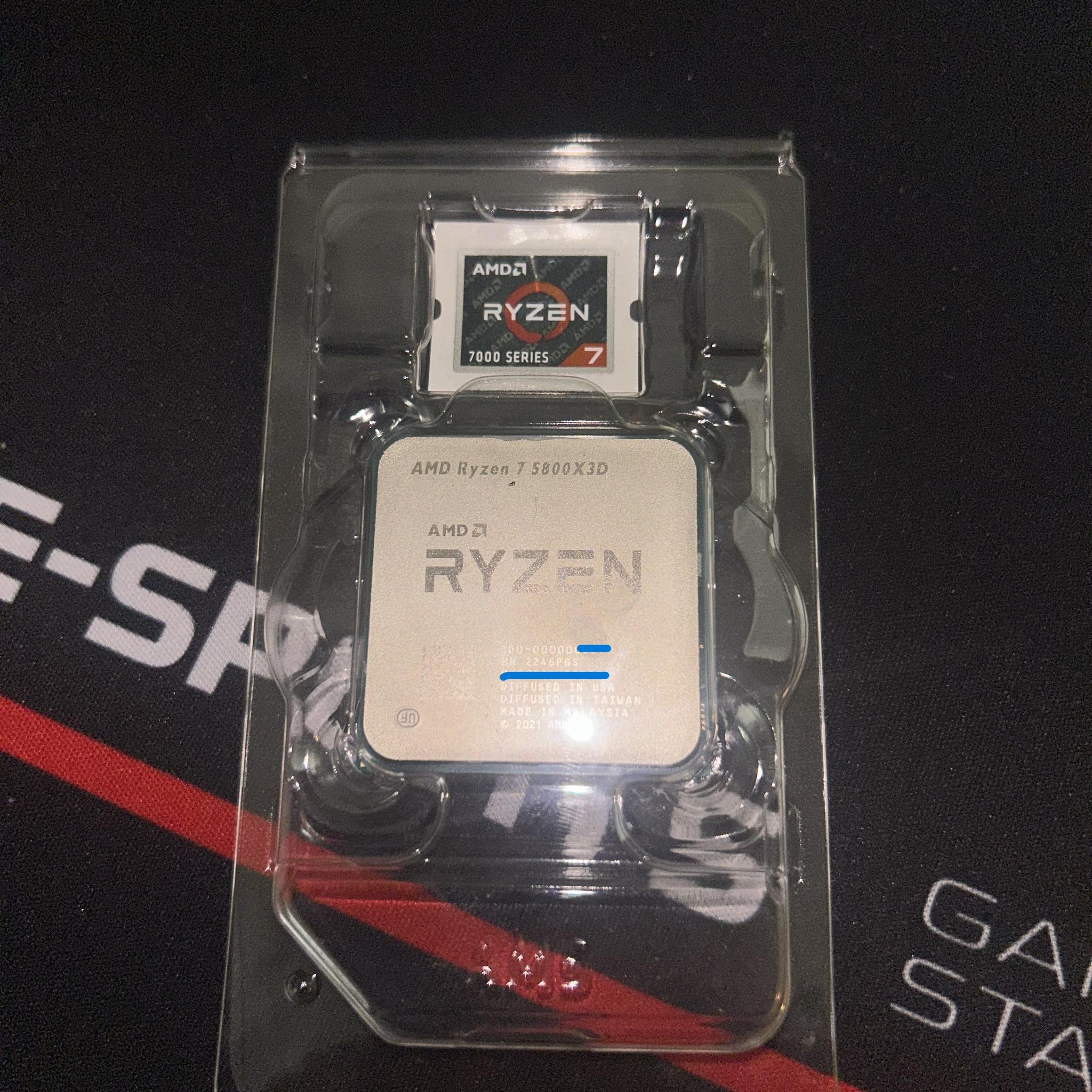 Like New - Ryzen 7 5800X3D 3.4 GHz 8-Core Processor