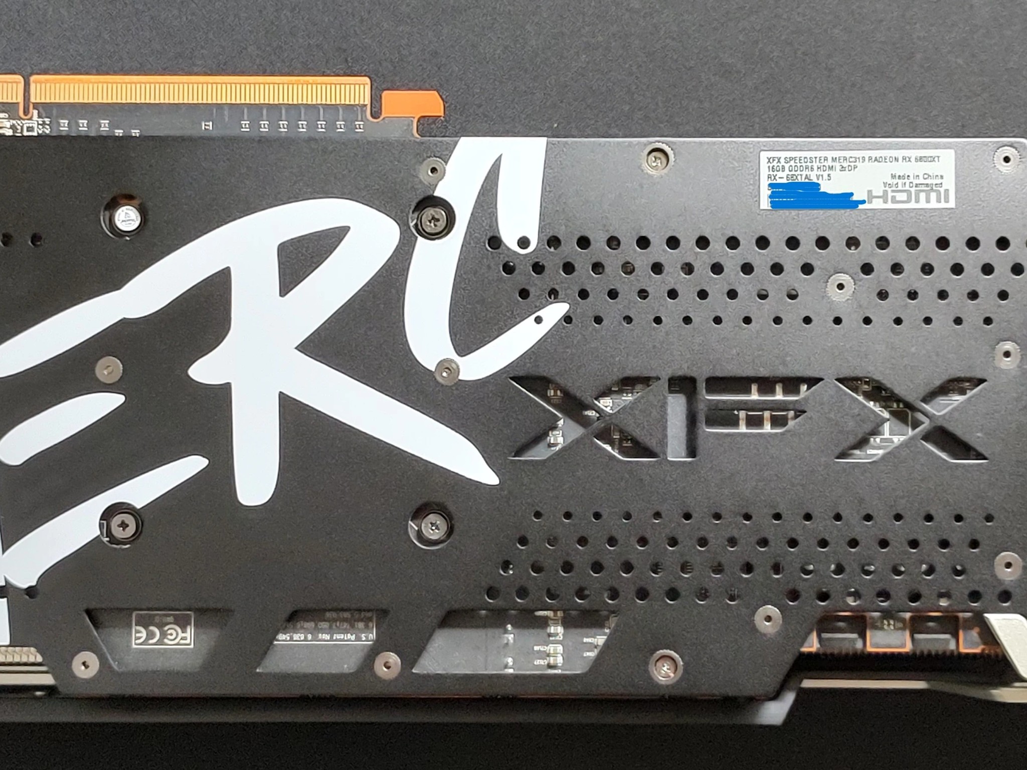 LIKE NEW 6800 XT - XFX SPEEDSTER MERC319 AMD Radeon RX 6800 XT CORE