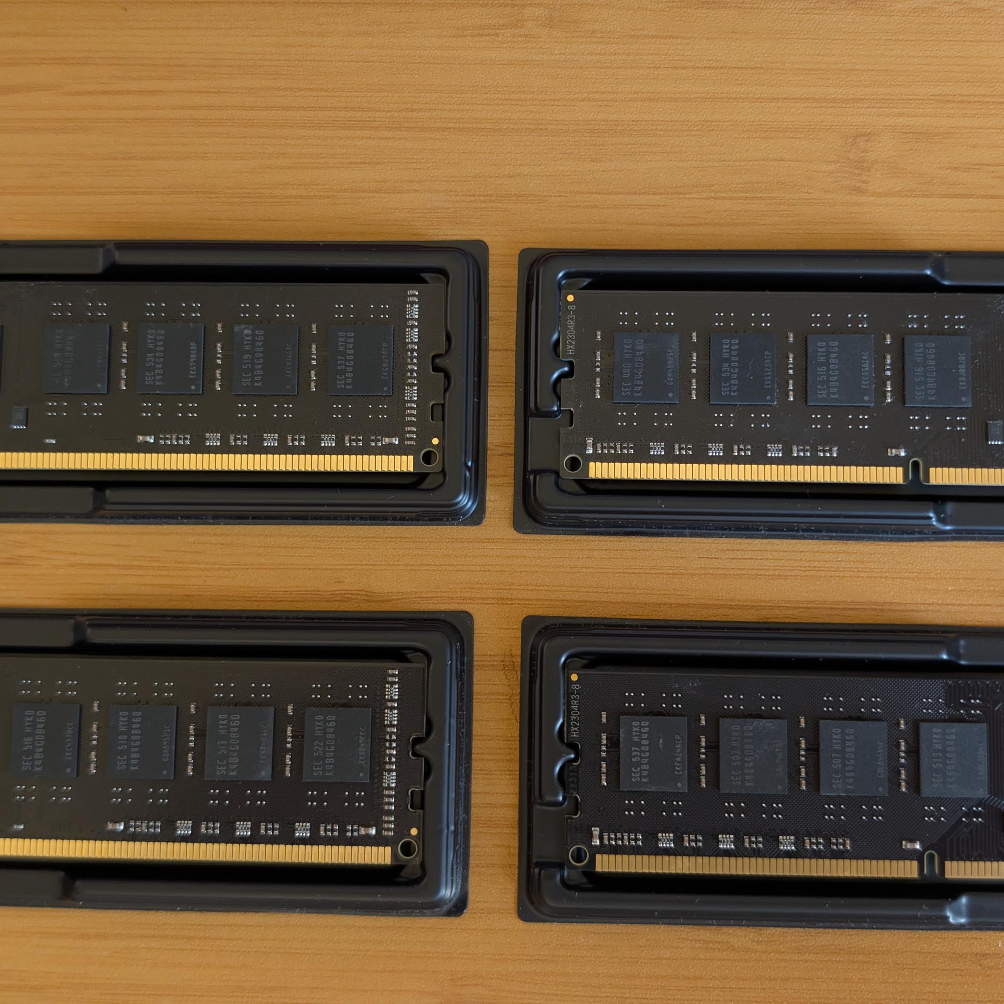 Samsung OEM 32GB (4x8GB) DDR3-1600 | Black PCB | Tested & Fully Functional