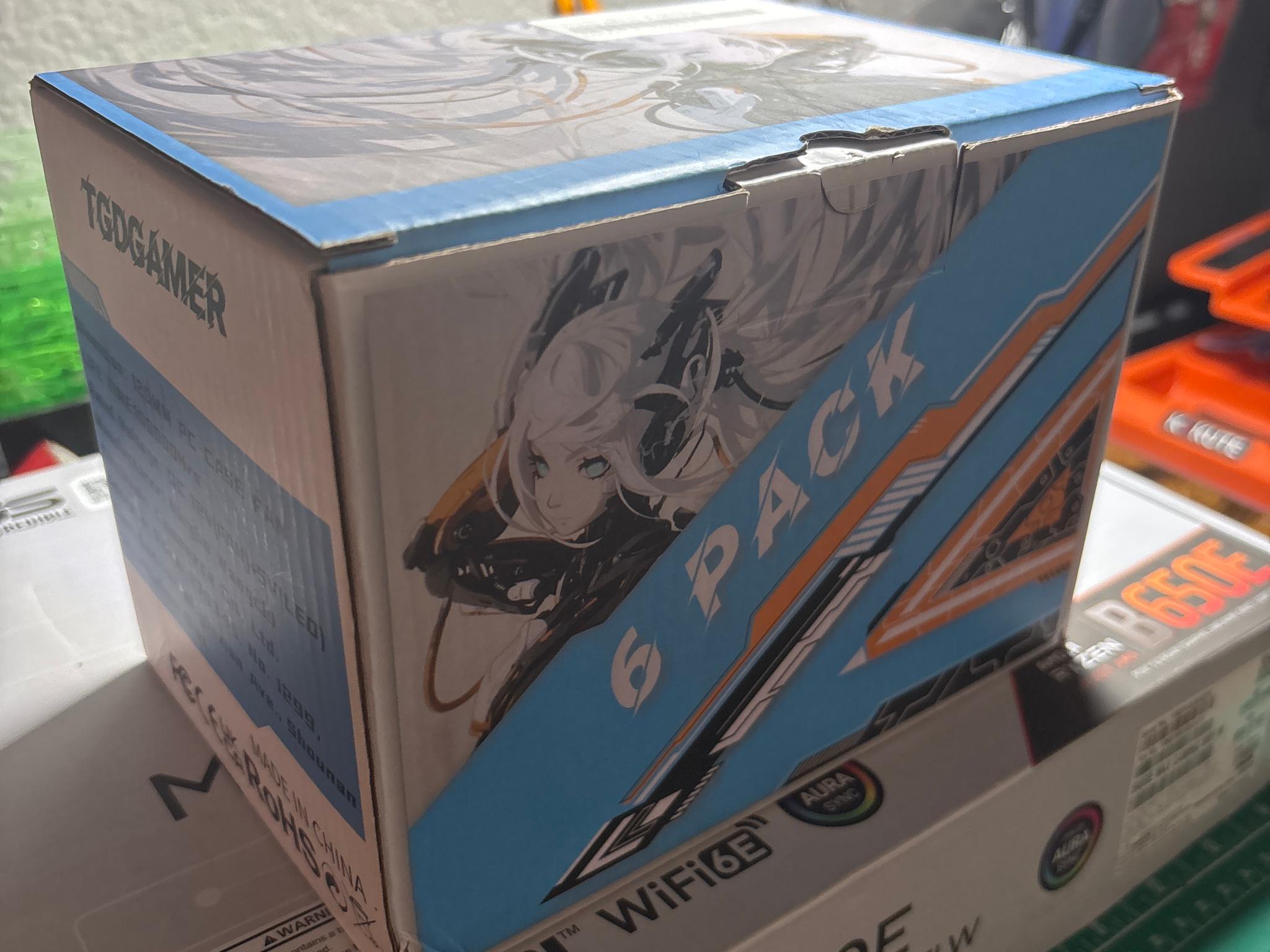 6 pack case fans (forward)