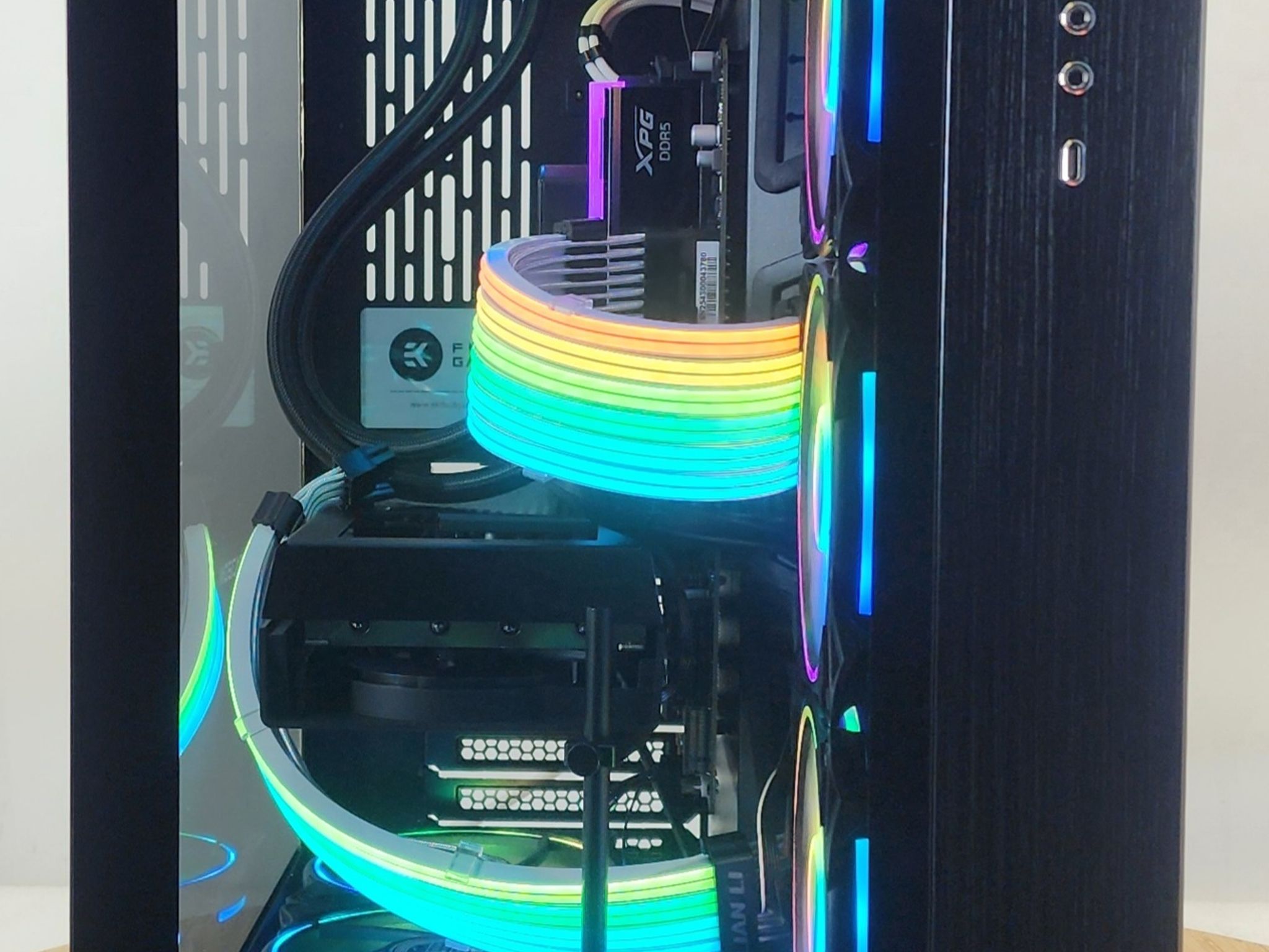 Gaming PC Ryzen 7 7800X3D 16GB RAM 1TB SSD RX 9060 XT 16GB Windows 11 Computer