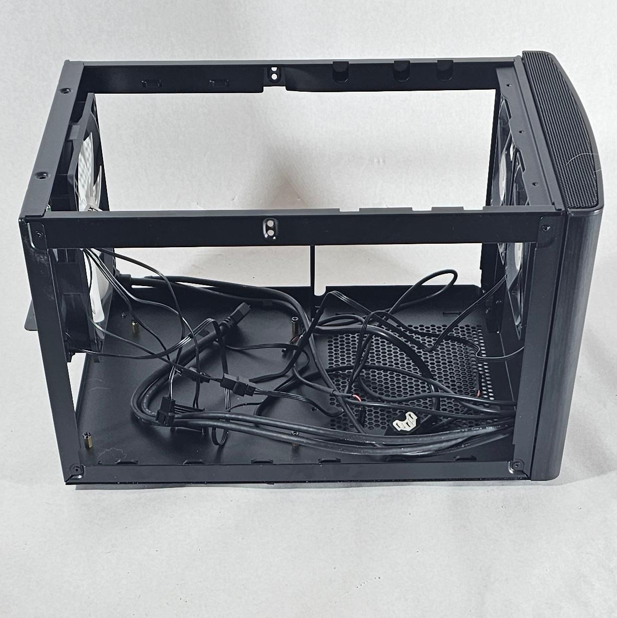 Black ITX PC Case w/ 3 Fans