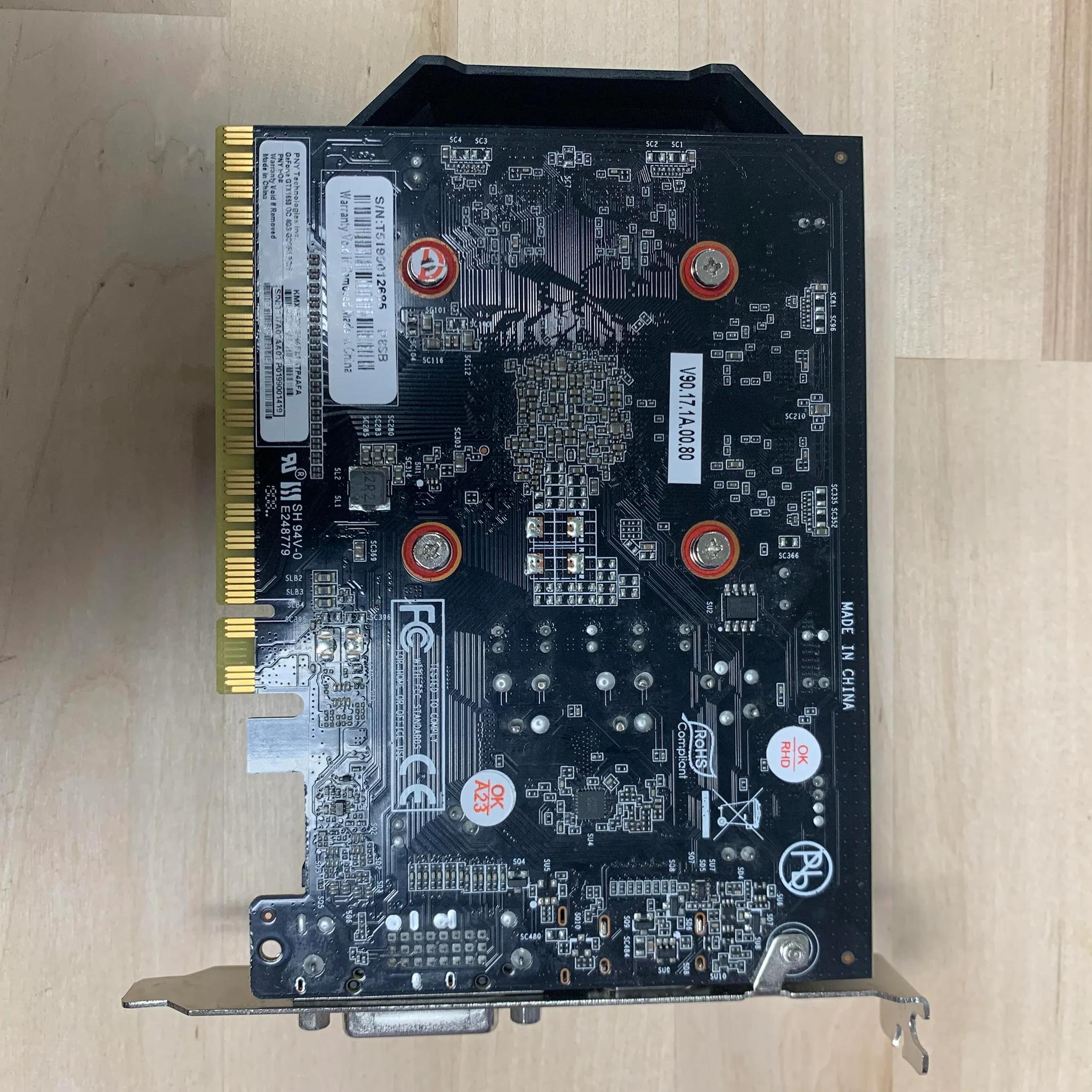 PNY XLRB GTX 1650