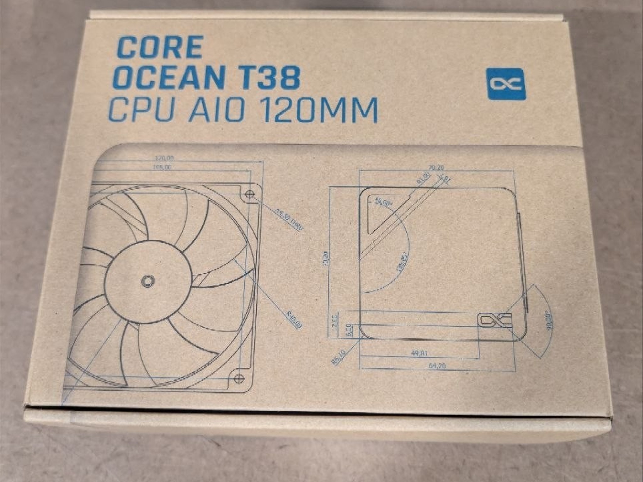 Alphacool Core Ocean T38 AIO, 120mm Radiator (13050)