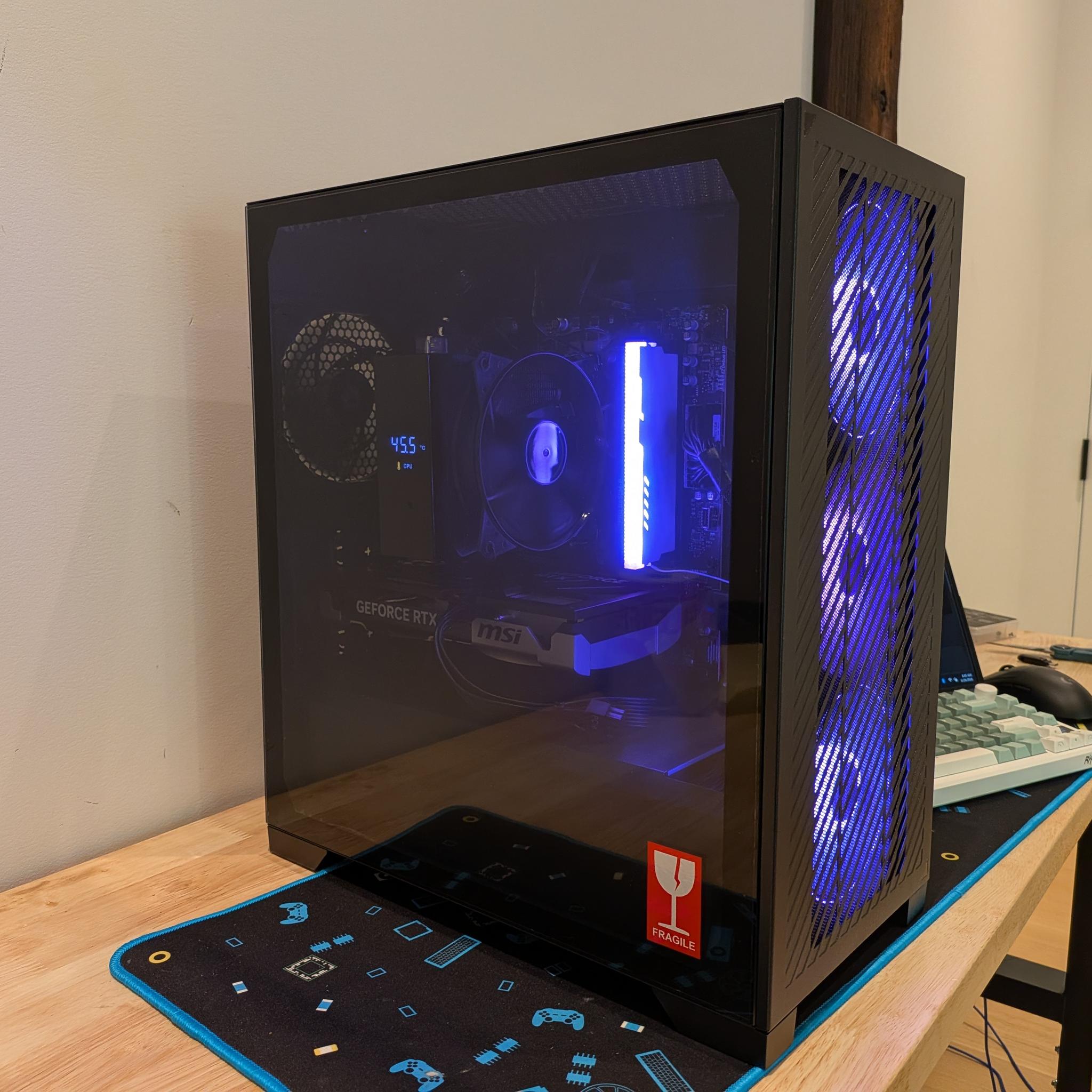 1080p AM5 Starter - RTX 5060 Ti, Ryzen 5 9600X, 16 GB DDR5, 2 TB, RGB
