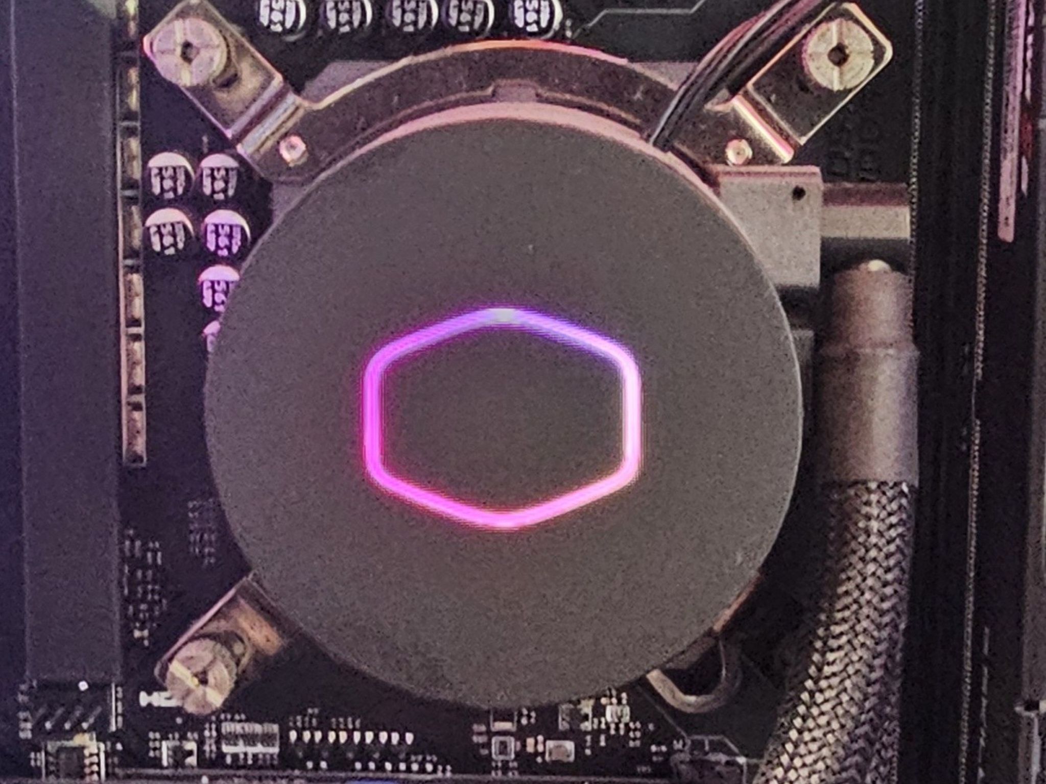 240mm AIO Cooler Master RGB CPU Liquid Cooler for Intel LGA1700