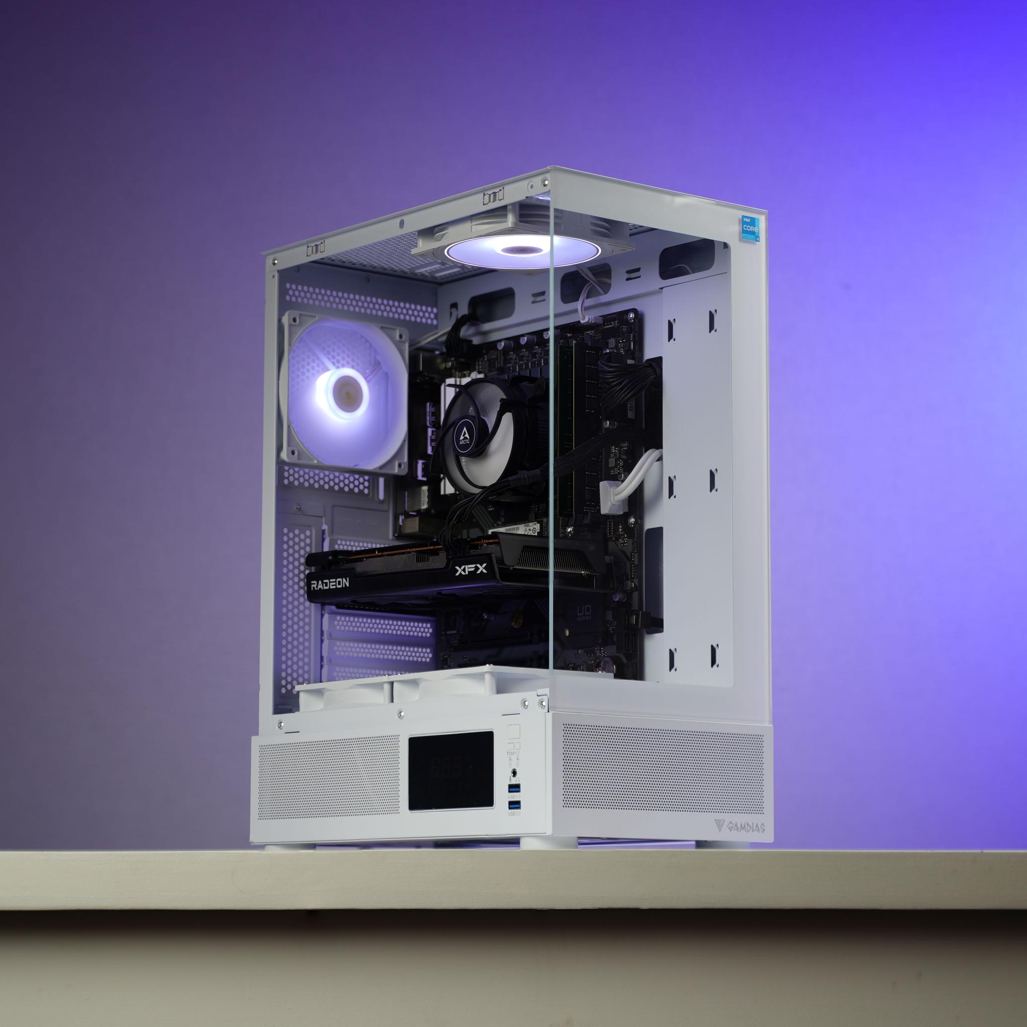 \ ZF-00 / RX 7600 Intel Core i3 12100F 32GB 1TB Windows 11 Gaming PC Powerhouse