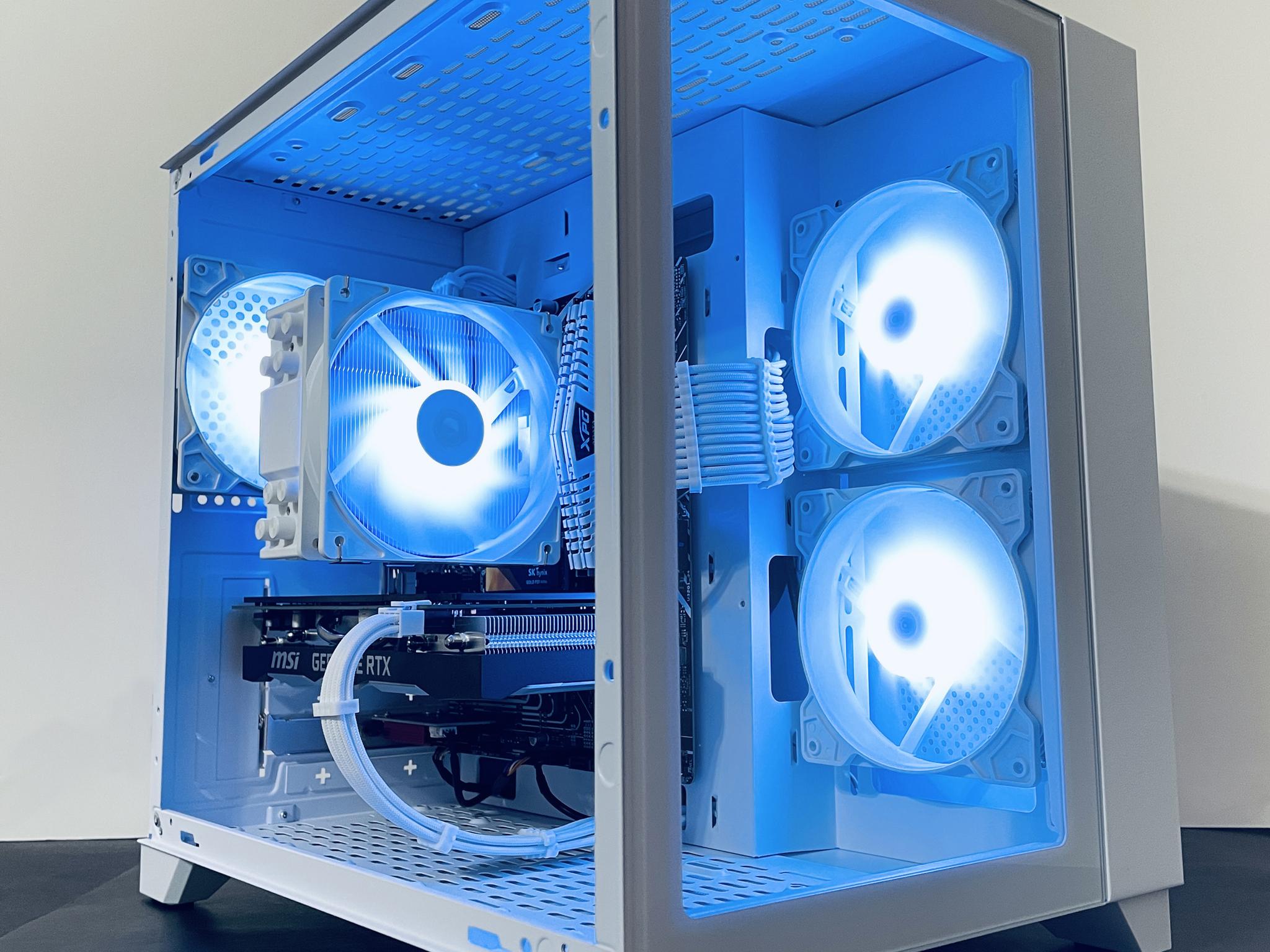 ❄️White Gaming PC w RGB - i3 12gen ● 16GB RAM ● 1TB SSD - RTX 2060 Super 8GB ● Best value for 1080p