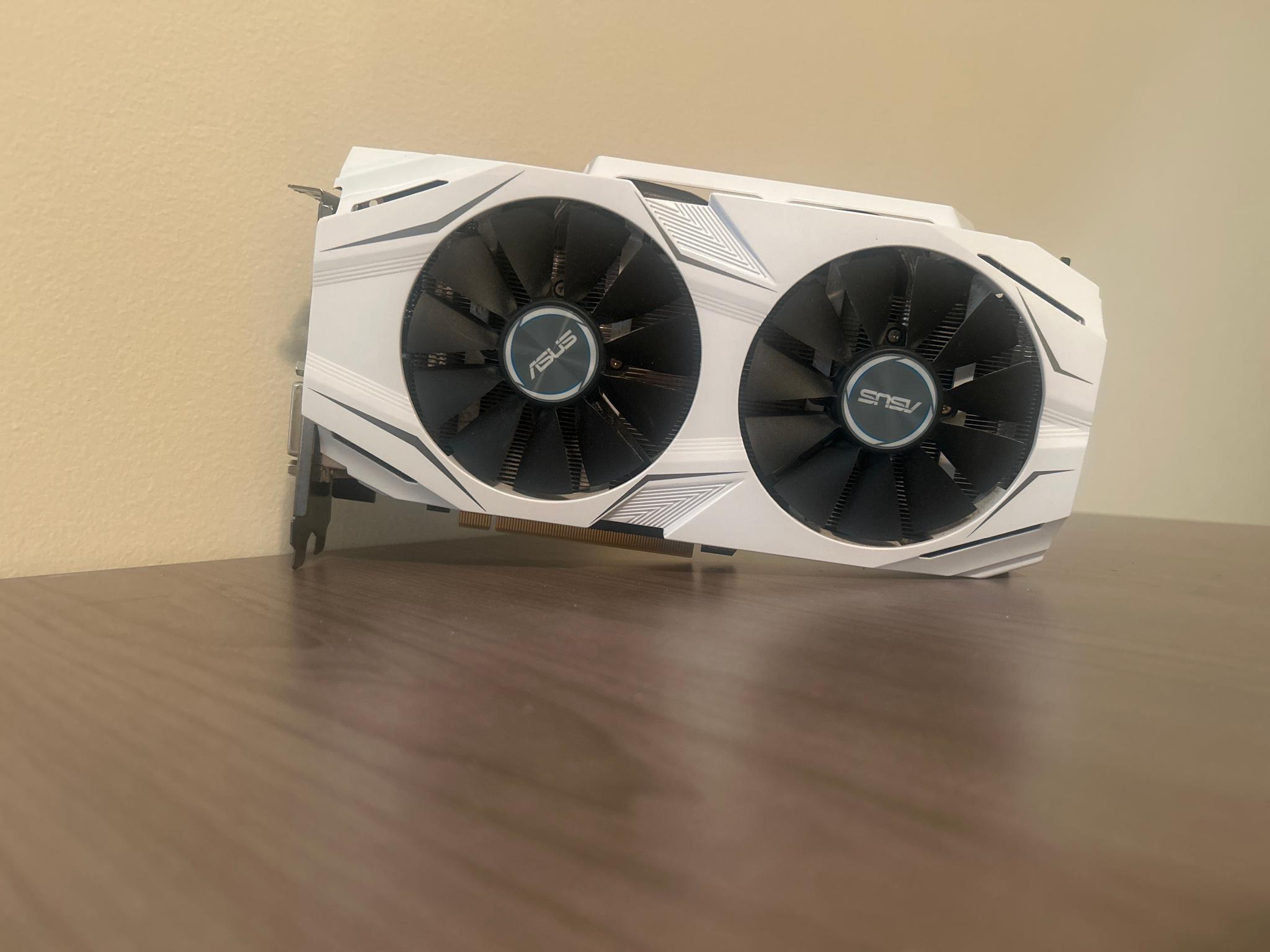 Asus dual GTX 1060 6gb